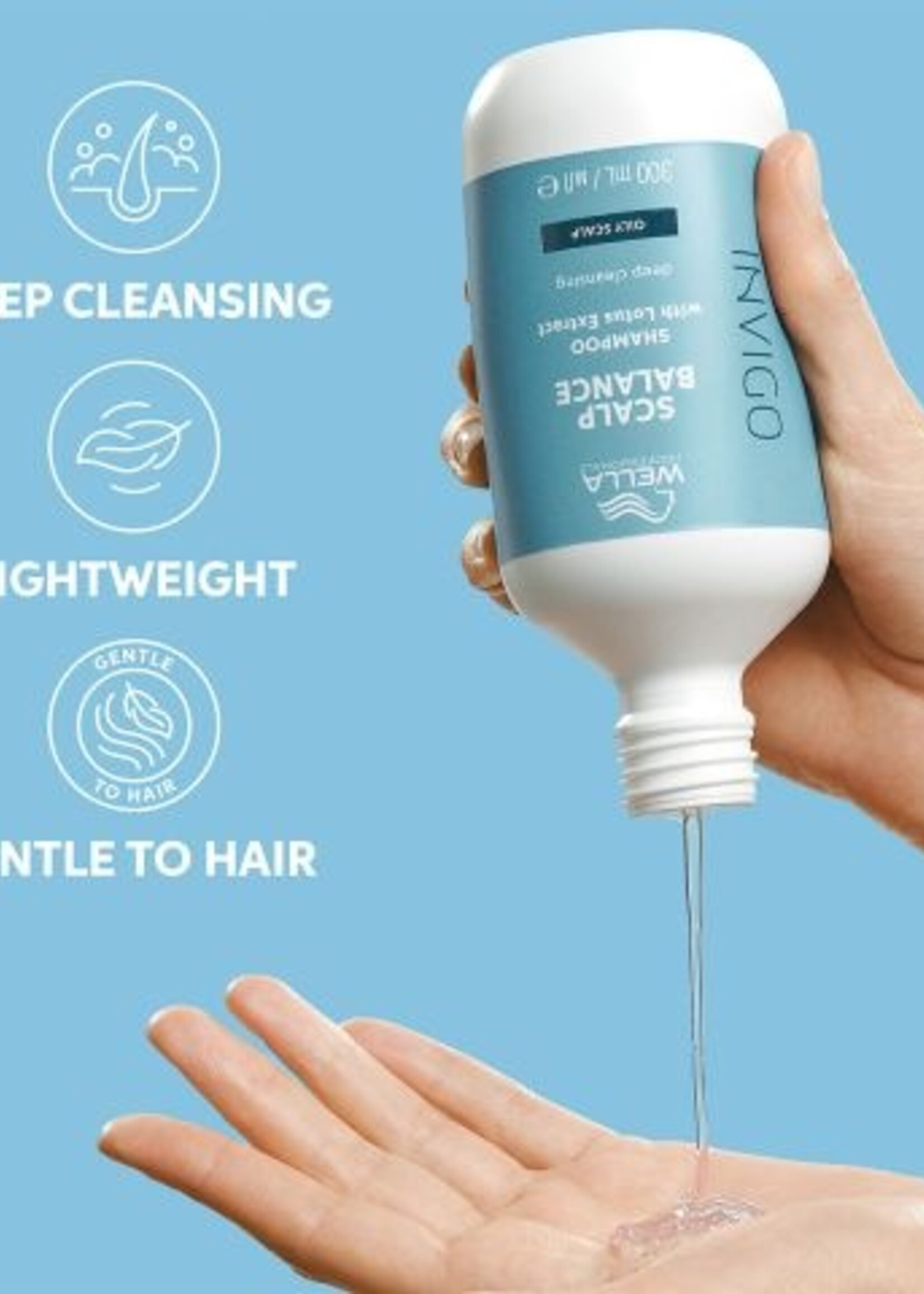 Wella Wellam Invigo Scalp Balance Aqua Pure Shampoo