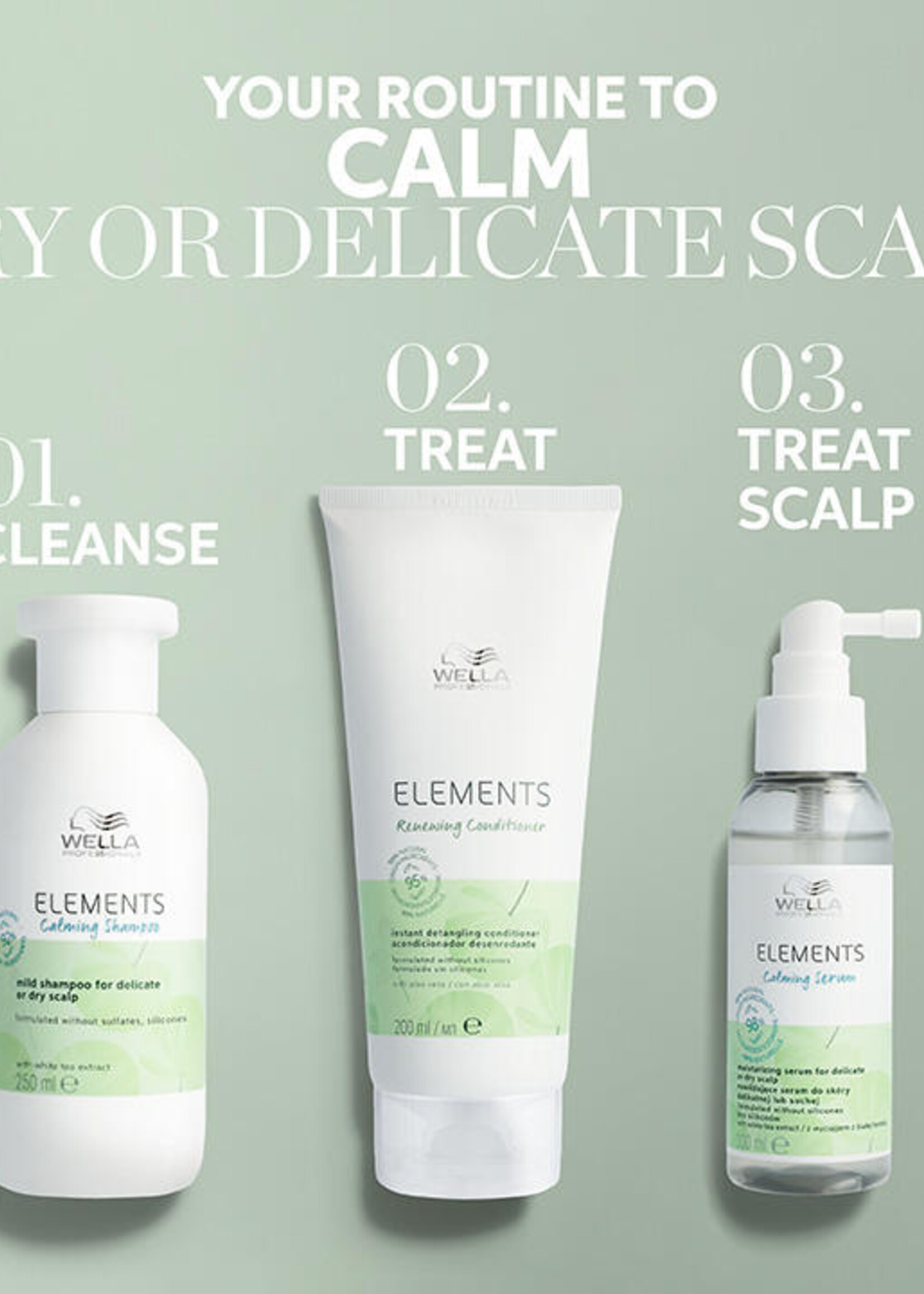 Wella Wella Elements Calming Serum - 100ml