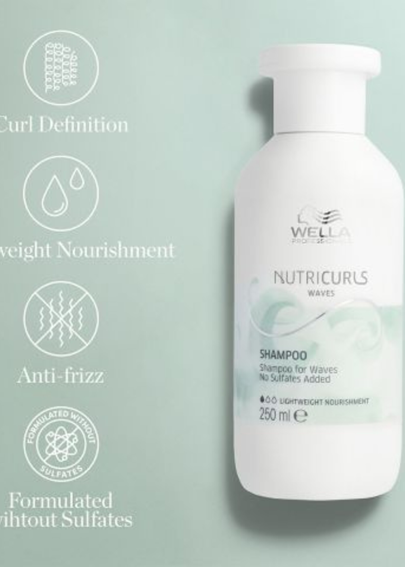 Wella Wella Nutricurls Waves Shampoo