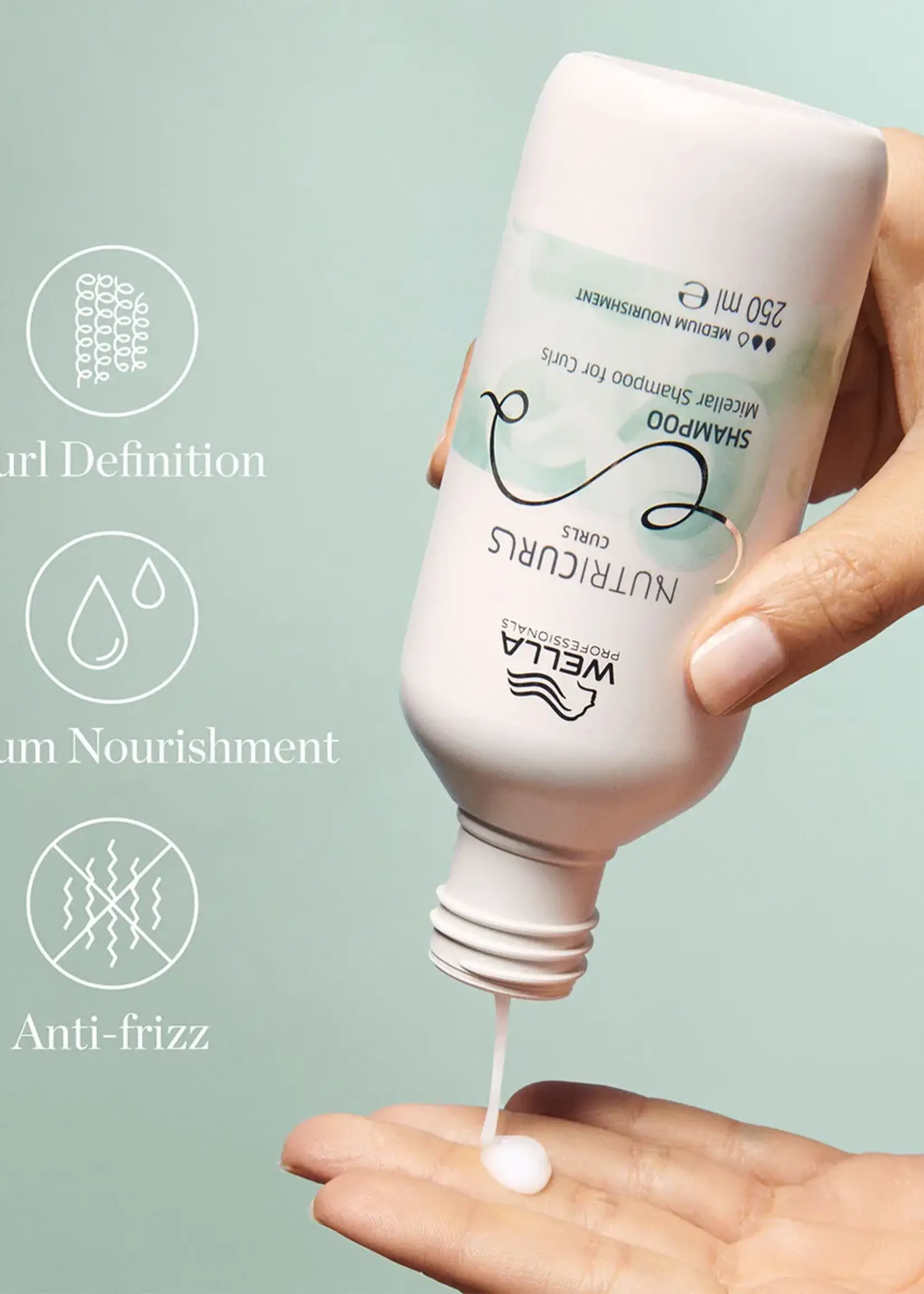 Wella Wella Nutricurls Curls Shampoo