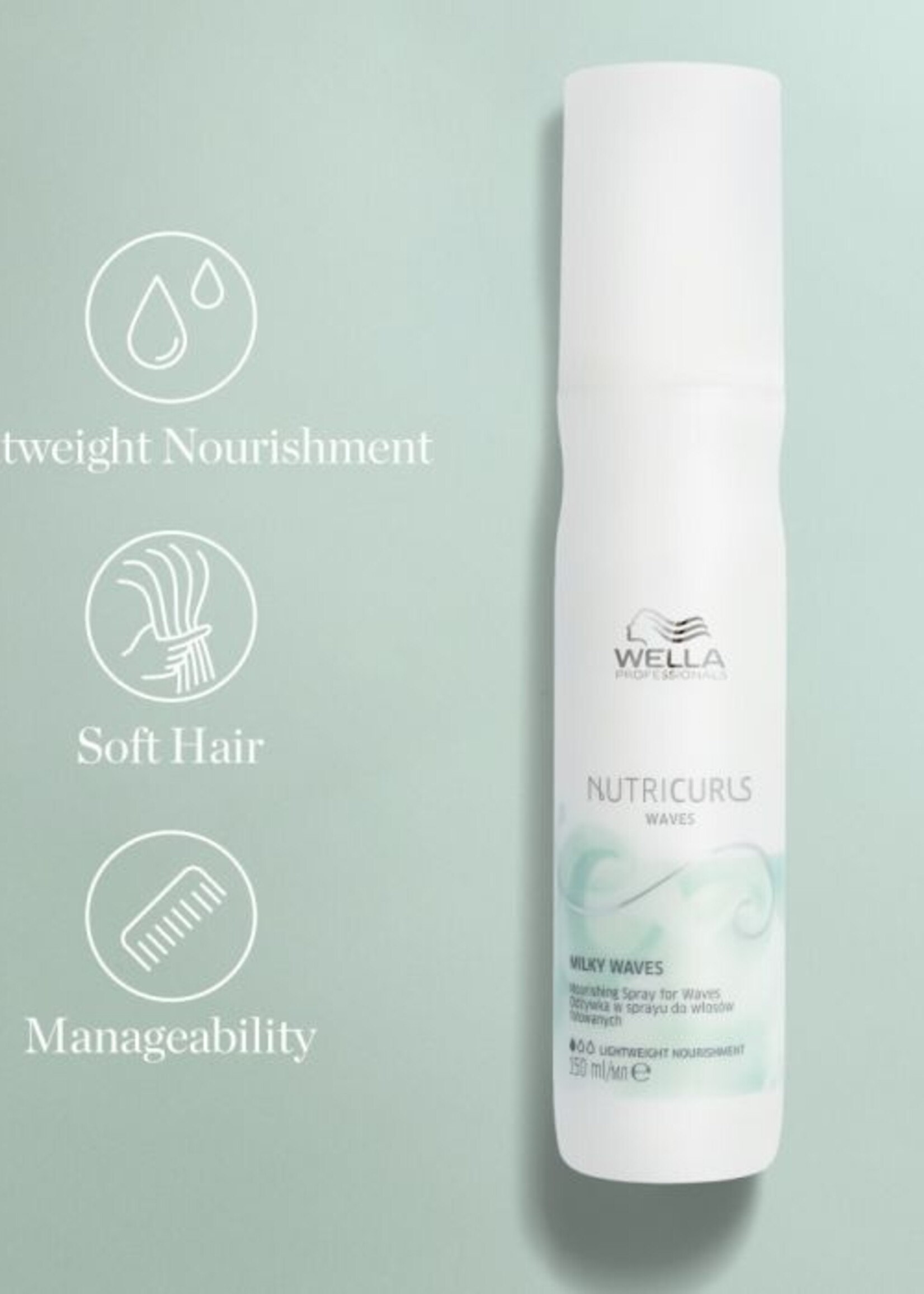 Wella Wella Nutricurls Milky Waves Nourishing Spray - 150ml