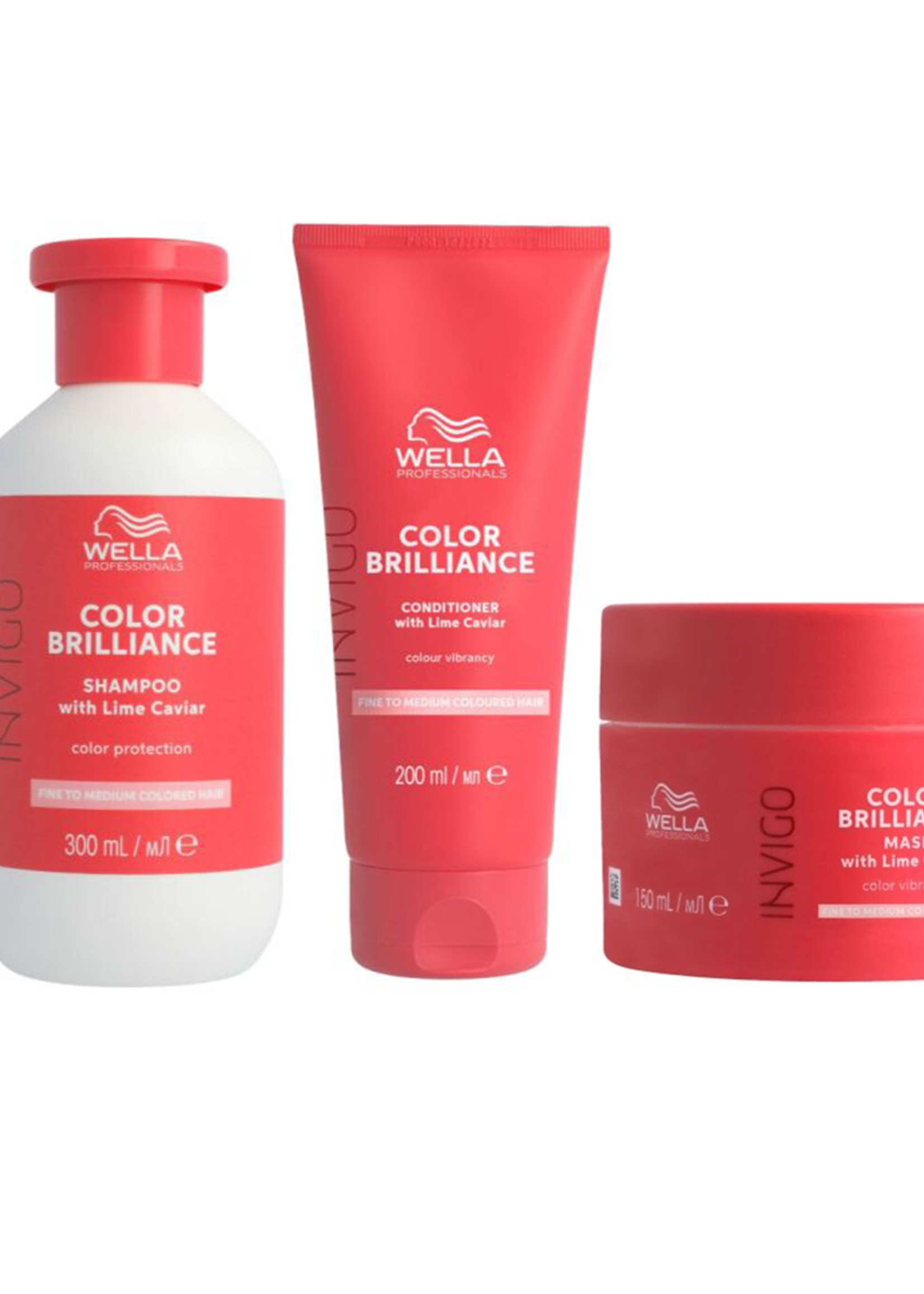 Wella Wella Color Brilliance Fine Triple Set - 300+200+150ml