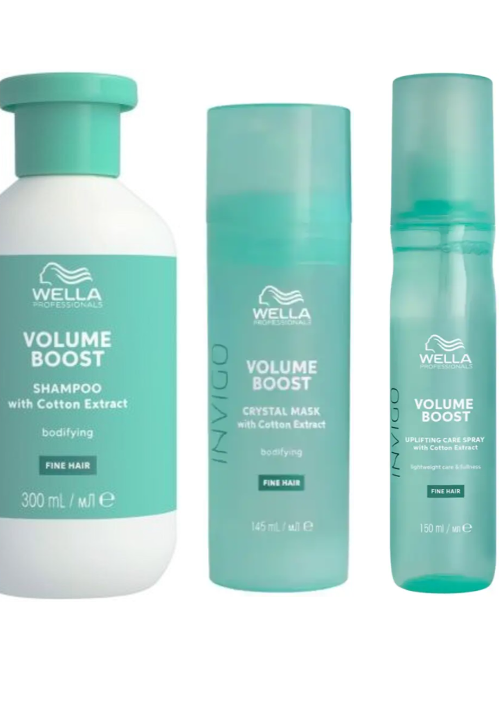 Wella Wella Volume Boost Triple Set - 300+150+145ml