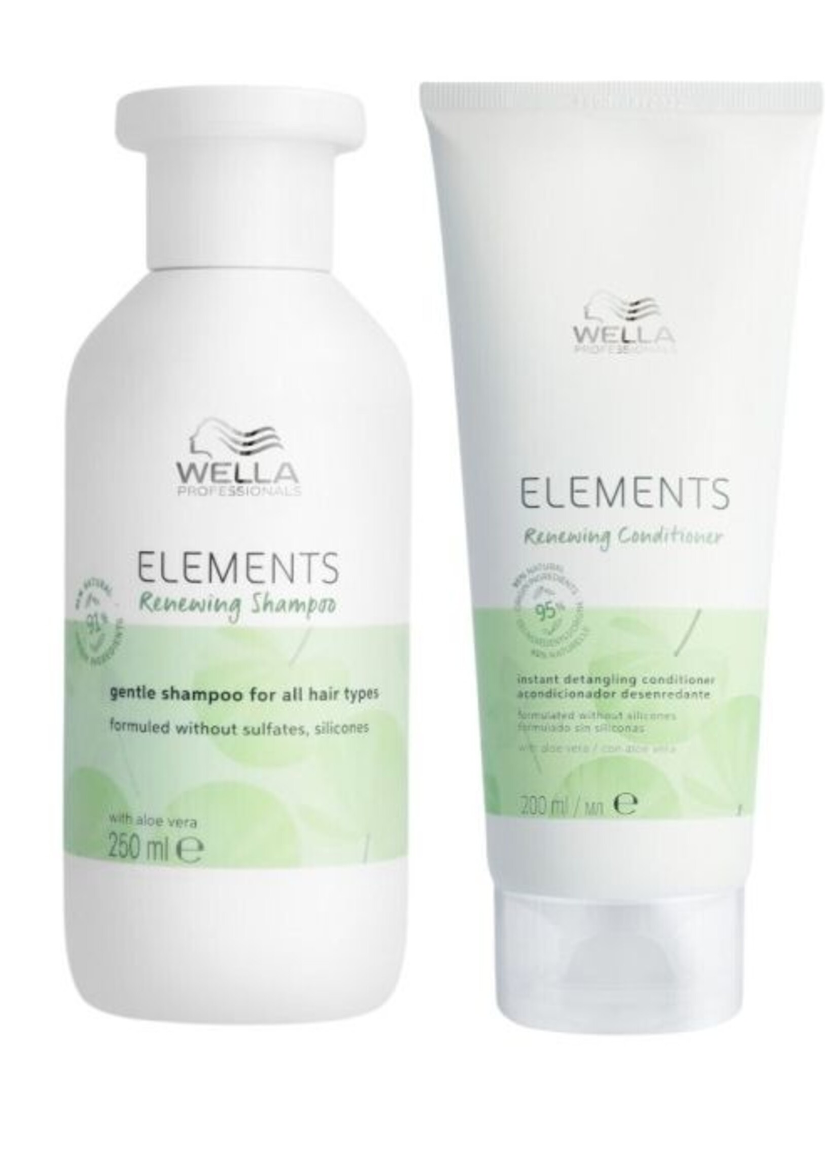 Wella Wella Elements Renewing Duo Set - 300+200ml