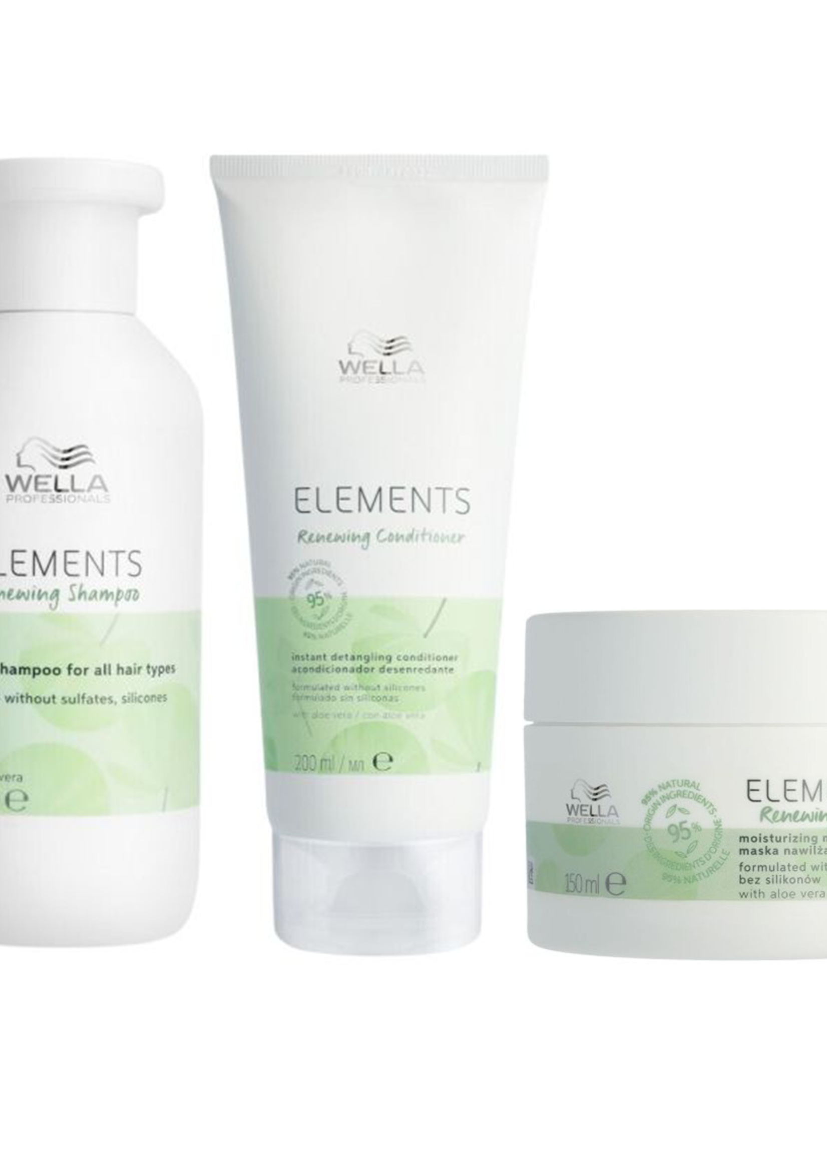 Wella Wella Elements Renewing Triple Set - 300+200+150ml