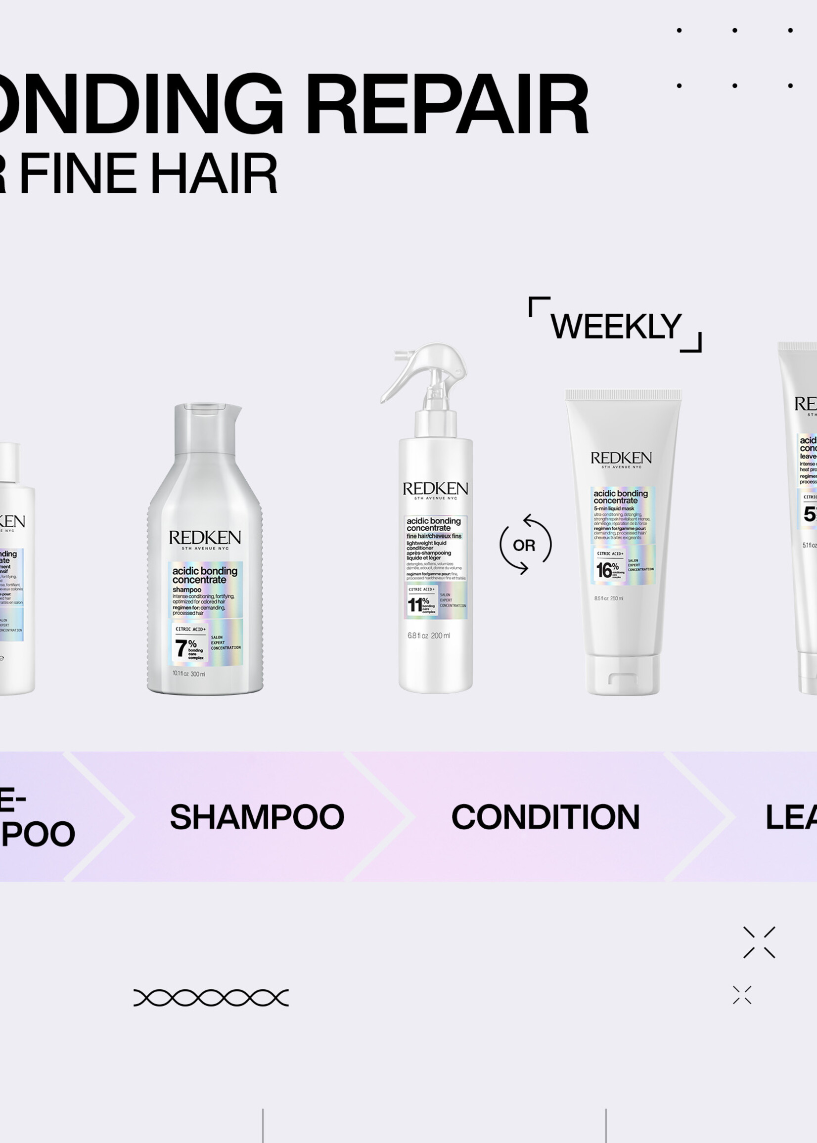 Redken Redken Acidic Bonding Concentrate Liter Set - 2x1000ml