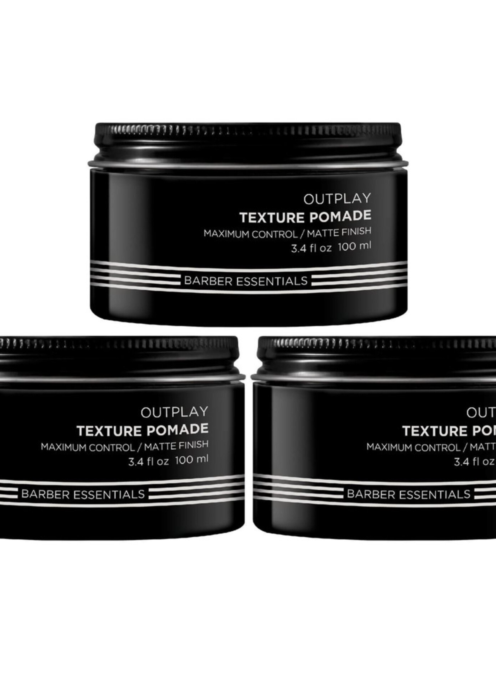 Redken Redken Brews Men's Outplay Texture Pomade Triple Set - 3x100ml