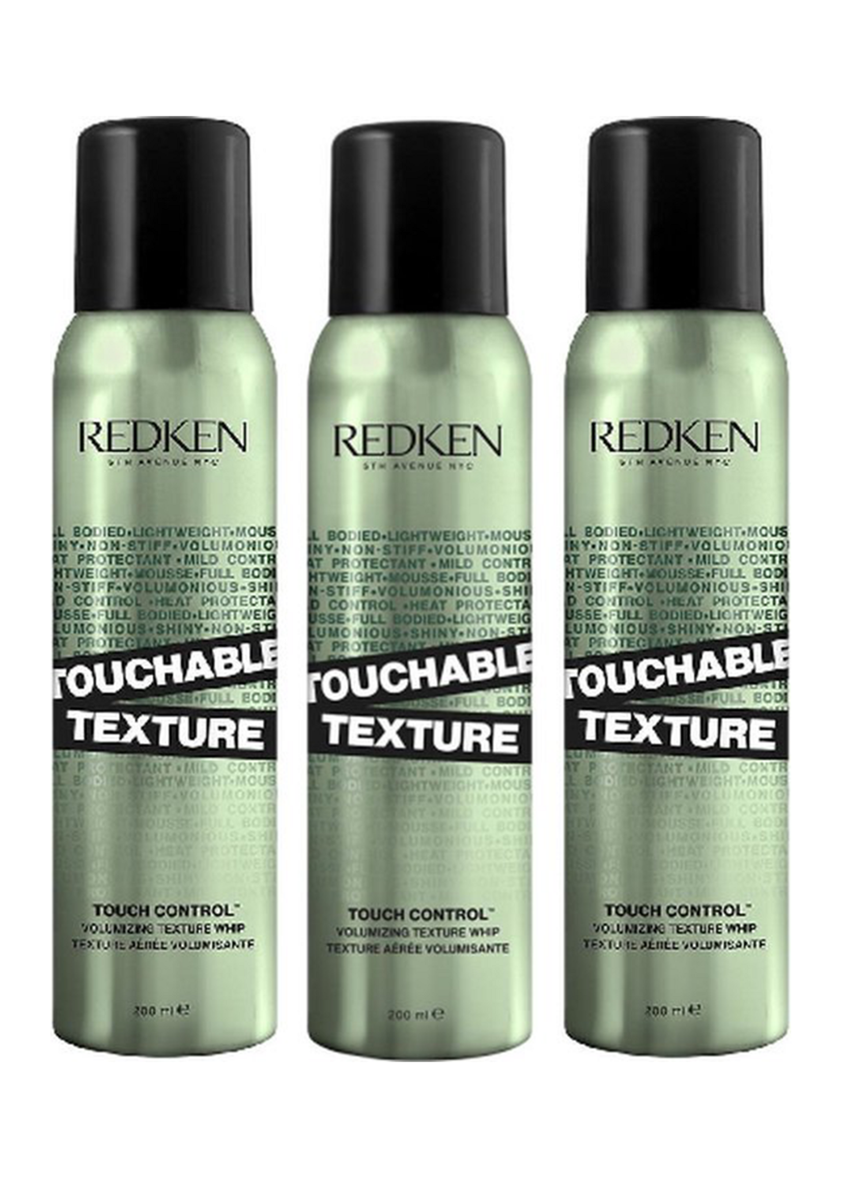 Redken Redken Touchable Texture Triple Set - 3x 200ml