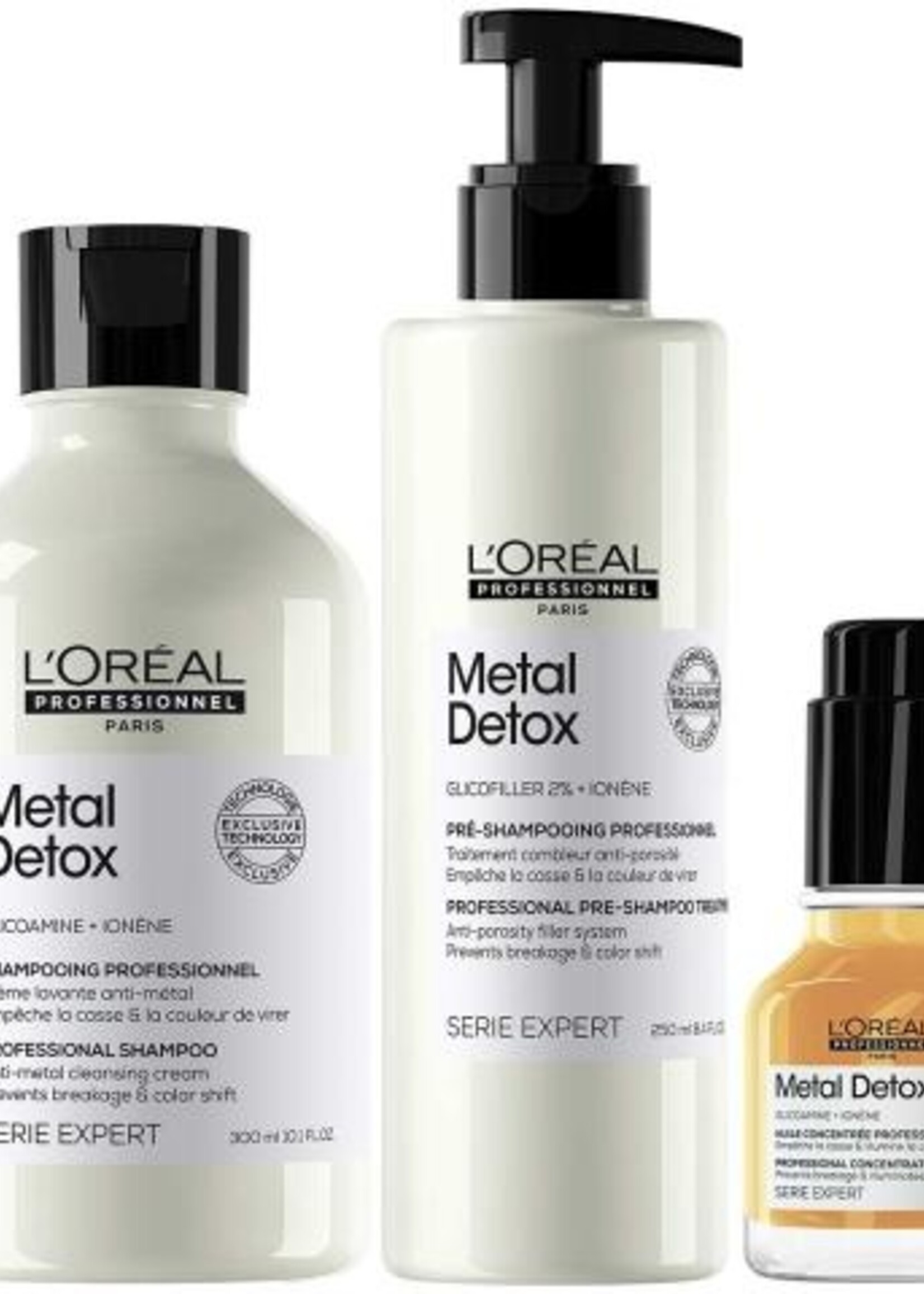 L'Oreal Professionnel L'Oreal Metal Detox Voordeelset - 300+250+50ml