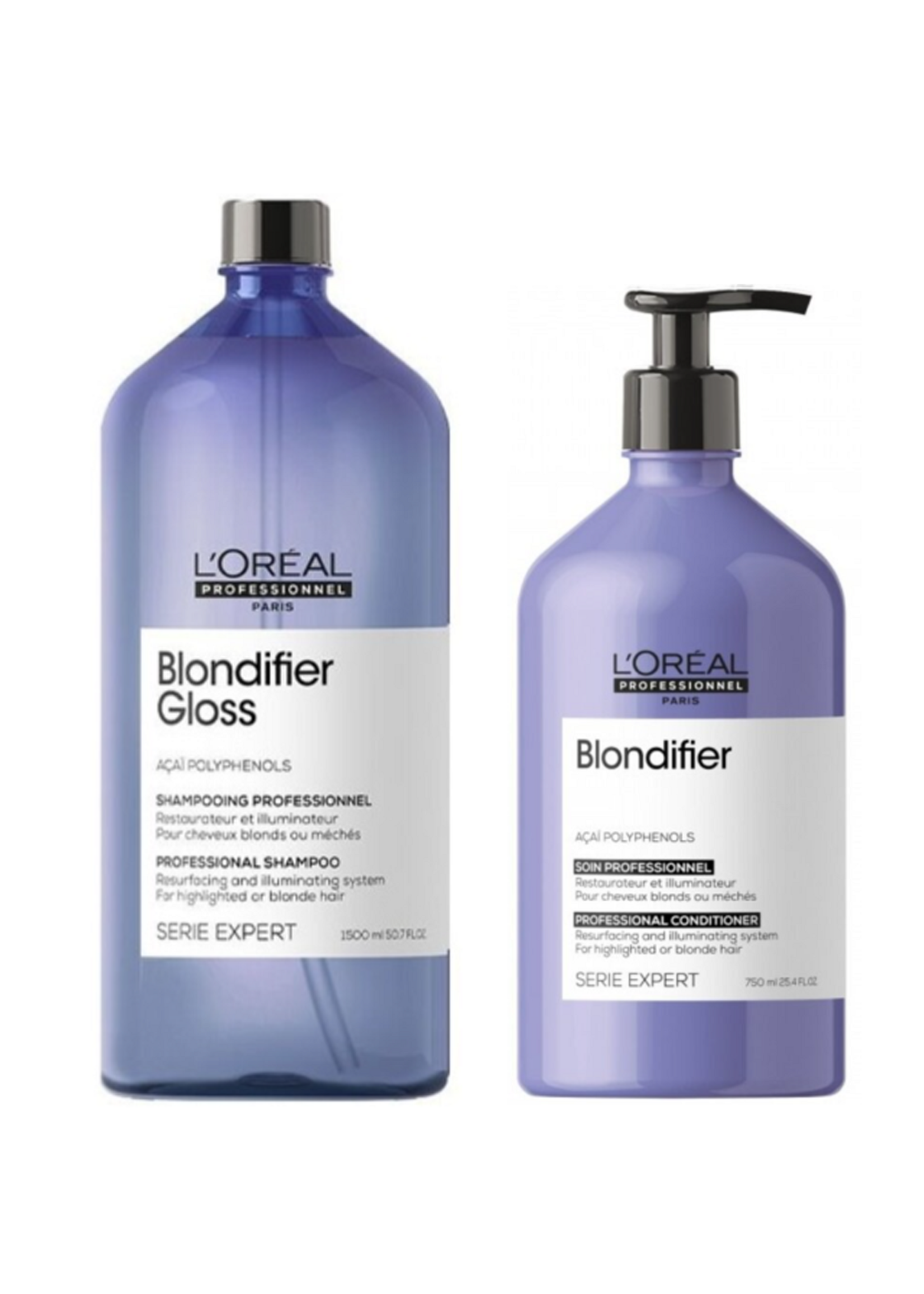L'Oreal Professionnel L'Oreal Blondifier Shampoo & Conditioner XL Set - 1500+750ml