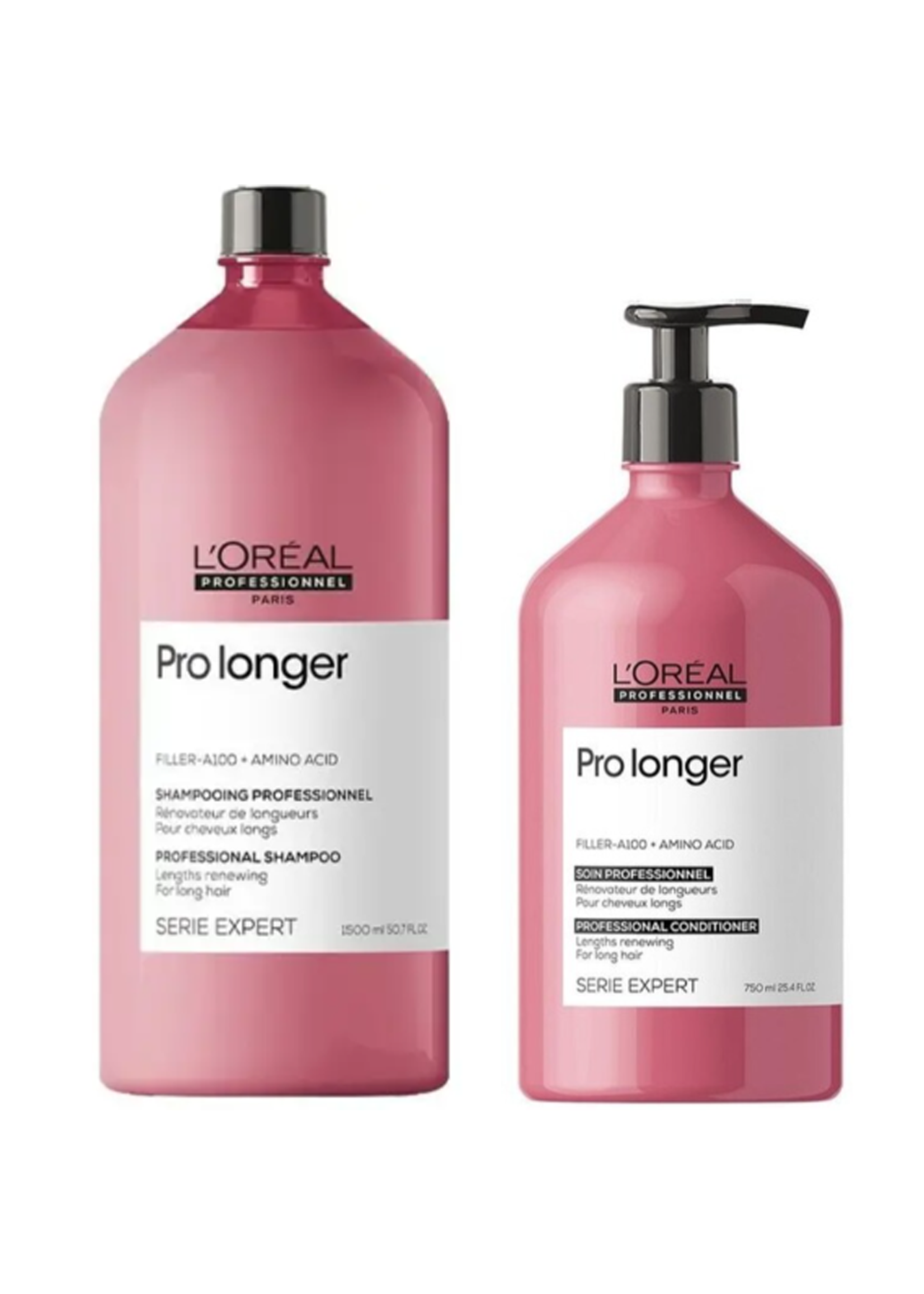 L'Oreal Professionnel L'Oreal Pro Longer Shampoo & Conditioner XL Set - 1500+750ml