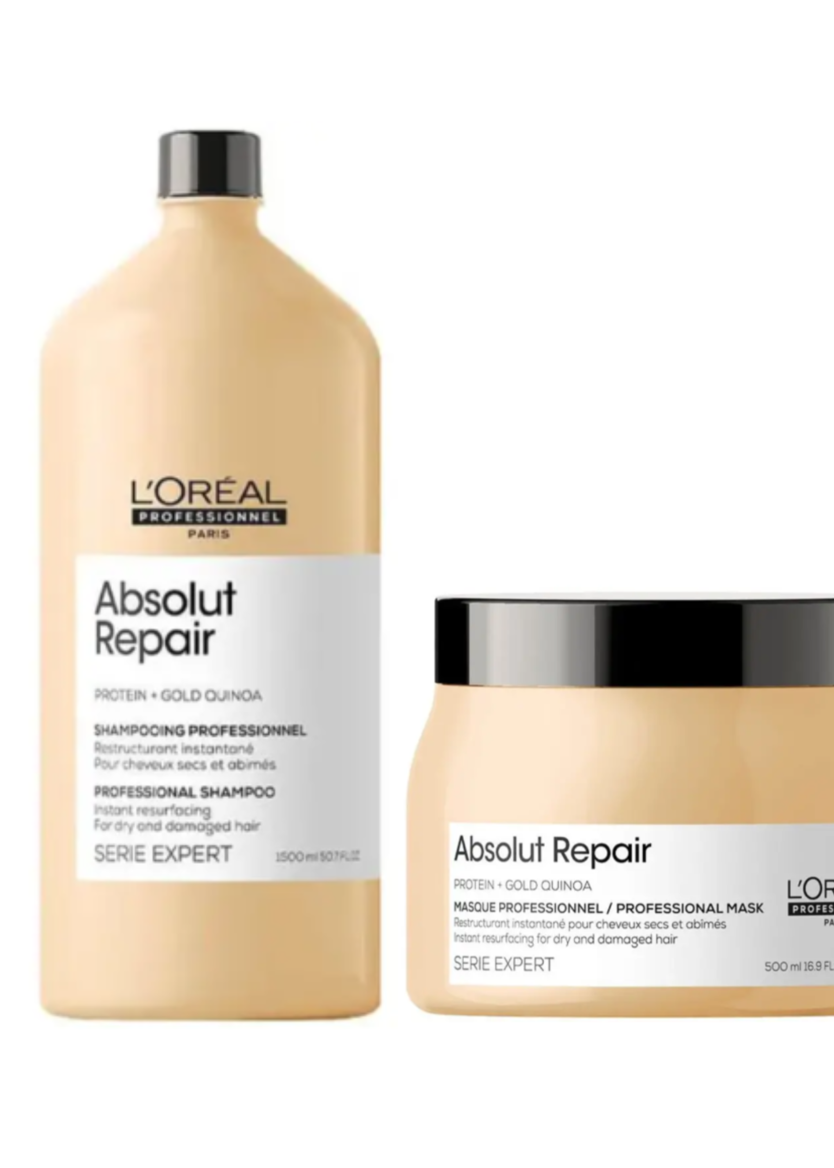 L'Oreal Professionnel L'Oreal SE Absolut Repair Care XL Set - 1500+500ml