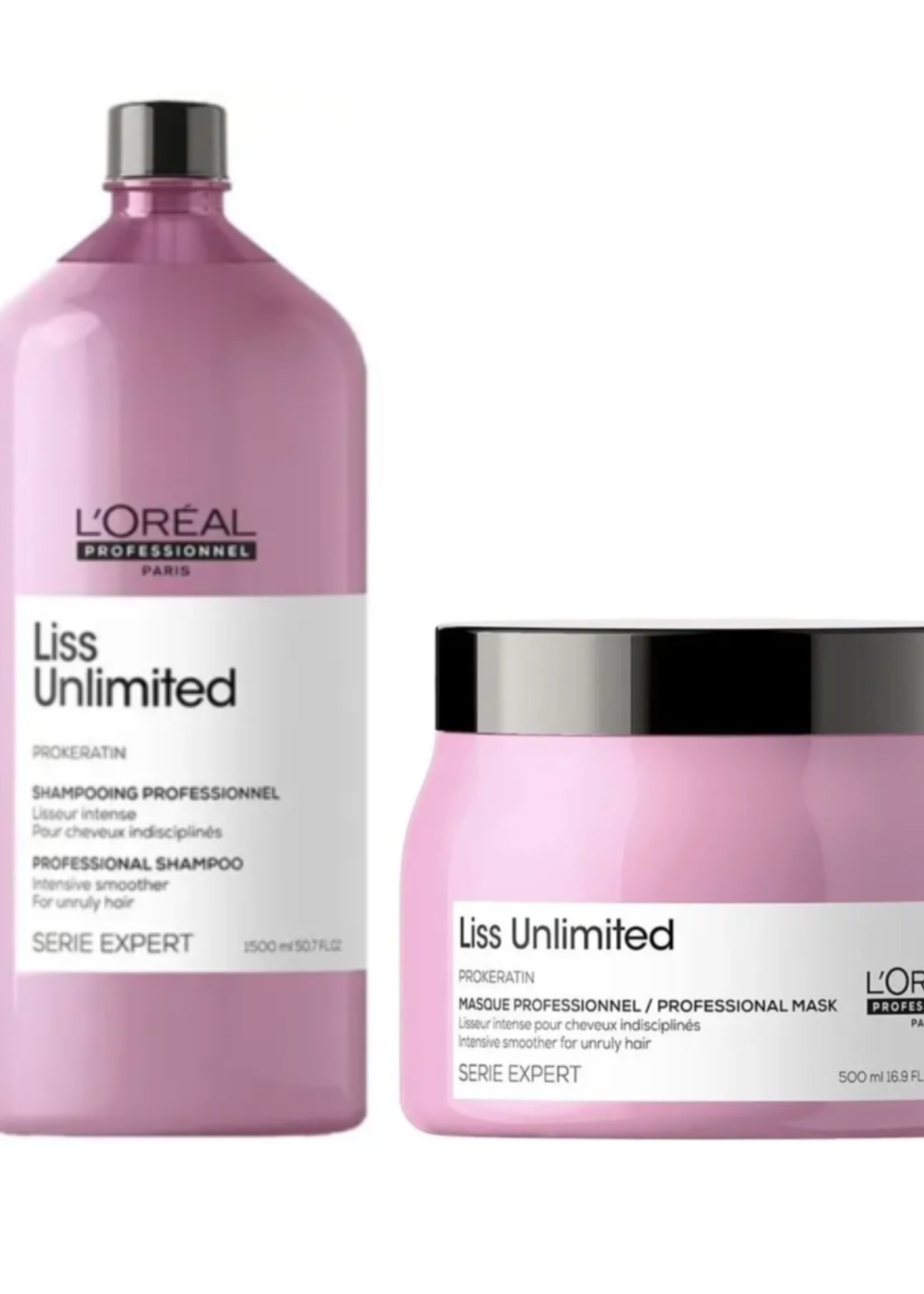 L'Oreal Professionnel L'Oreal SE Liss Unlimited Care XL Set - 1500+500ml