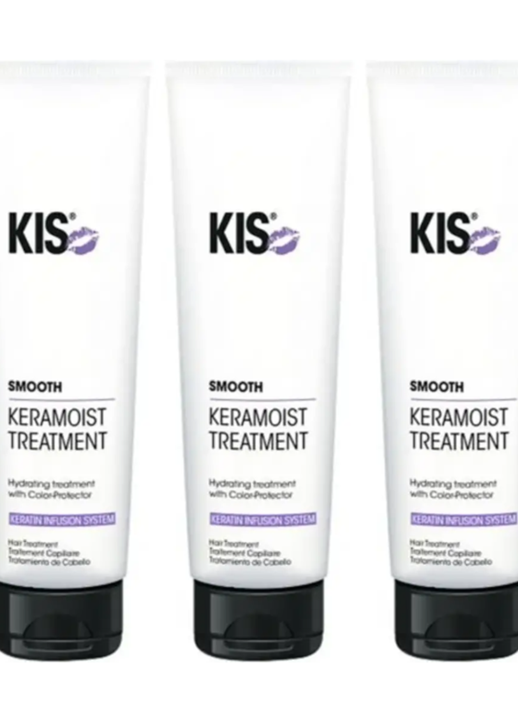 KIS KIS Smooth KeraMoist Treatment Triple Set - 3x150ml
