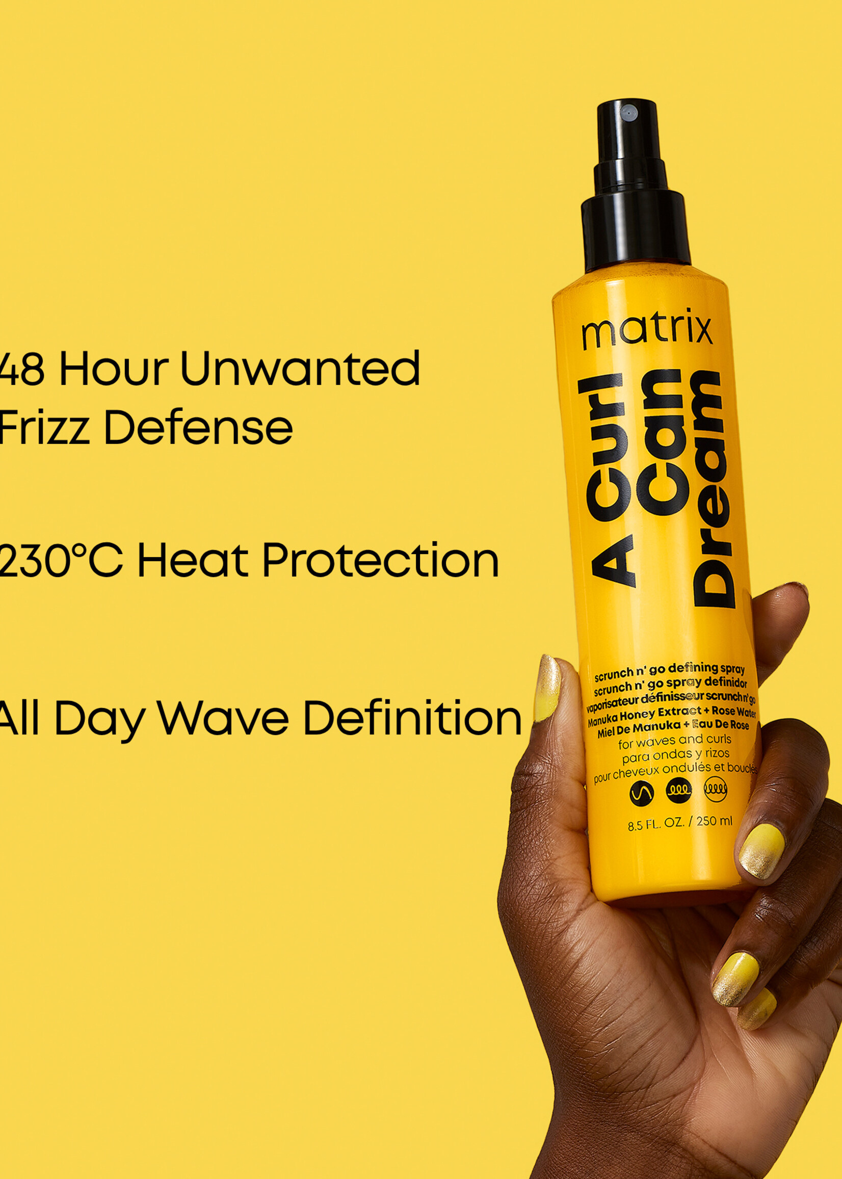 Matrix Matrix A Curl Can Dream Wave Scrunch N'Go Spray - 250ml