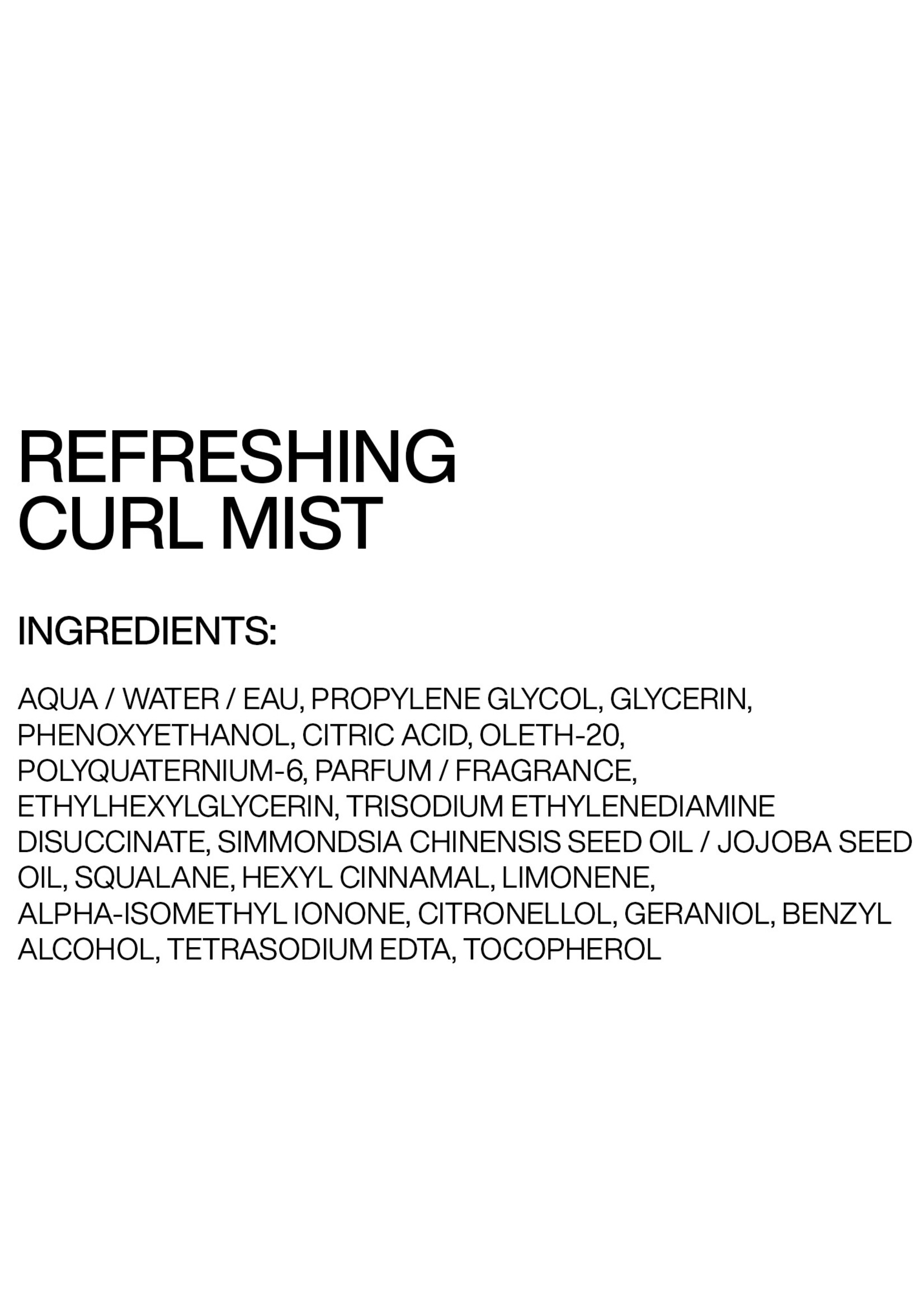 Redken Redken Refreshing Curl Mist - 250ml