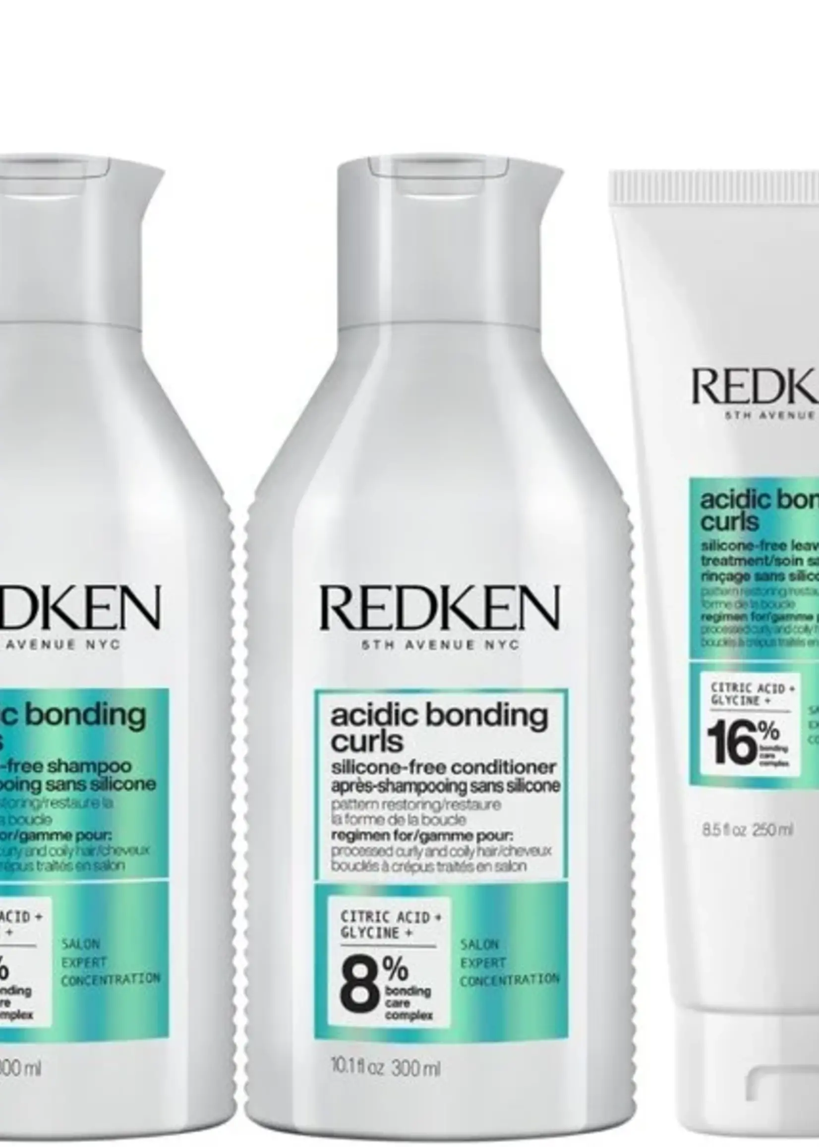 Redken Redken Acidic Bonding Curls Triple Set - 2x300+250ml