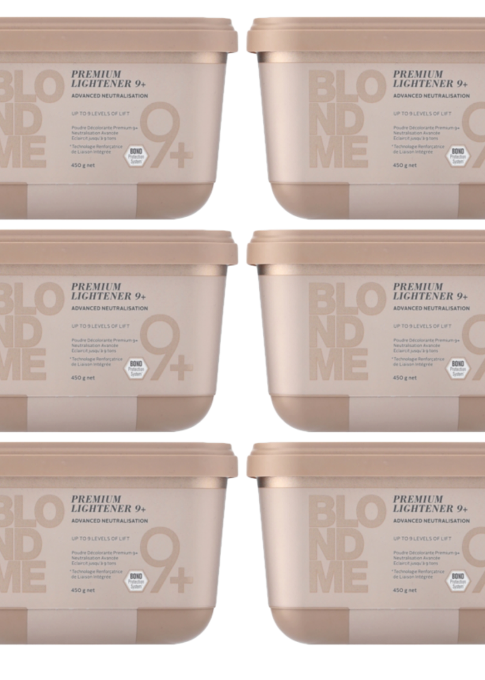 Schwarzkopf Professional Schwarzkopf Blond Me Premium Lightener 9+ Six Pack - 6x450g