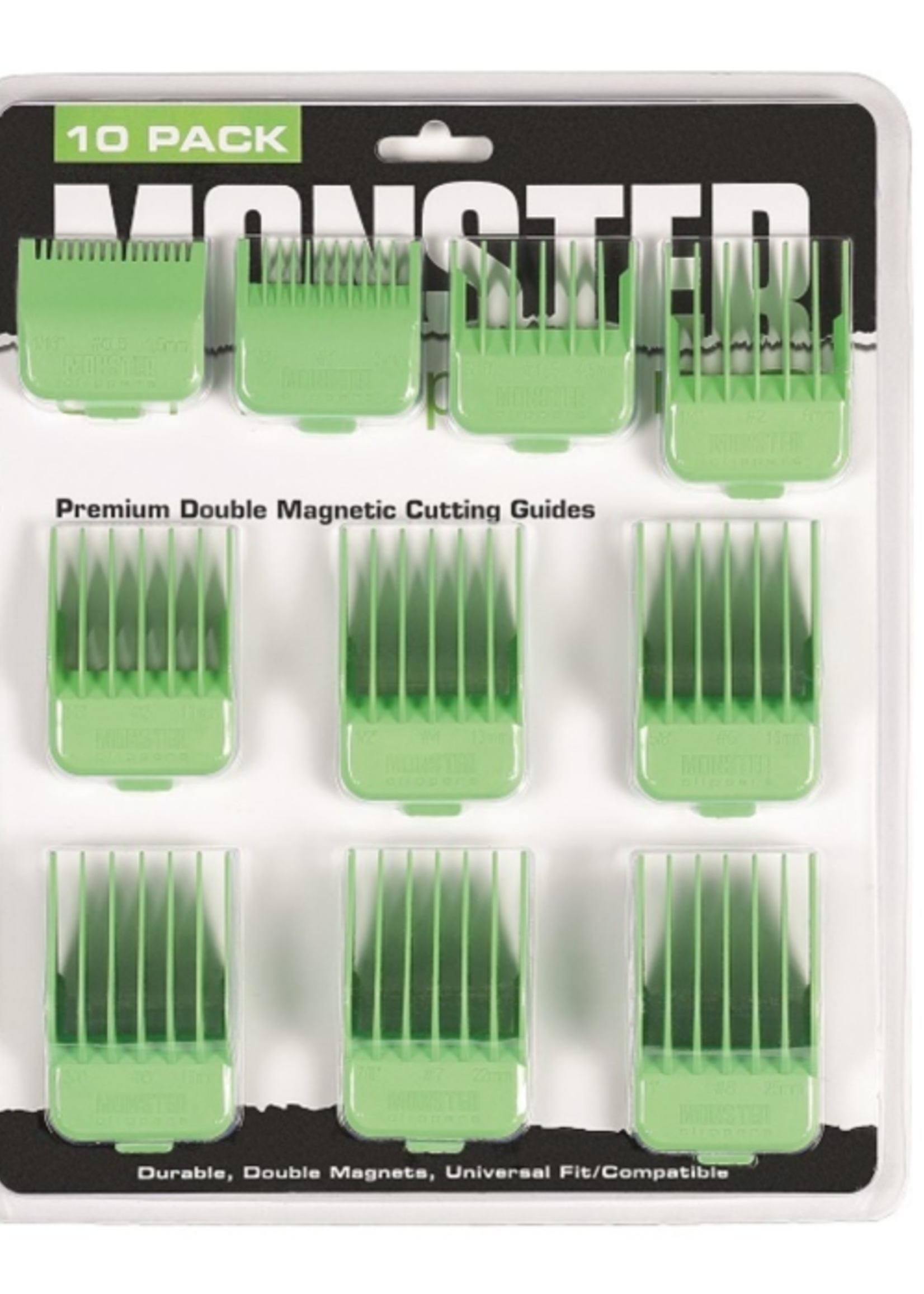 MonsterClippers Monster Clippers Magnetics Combs Green