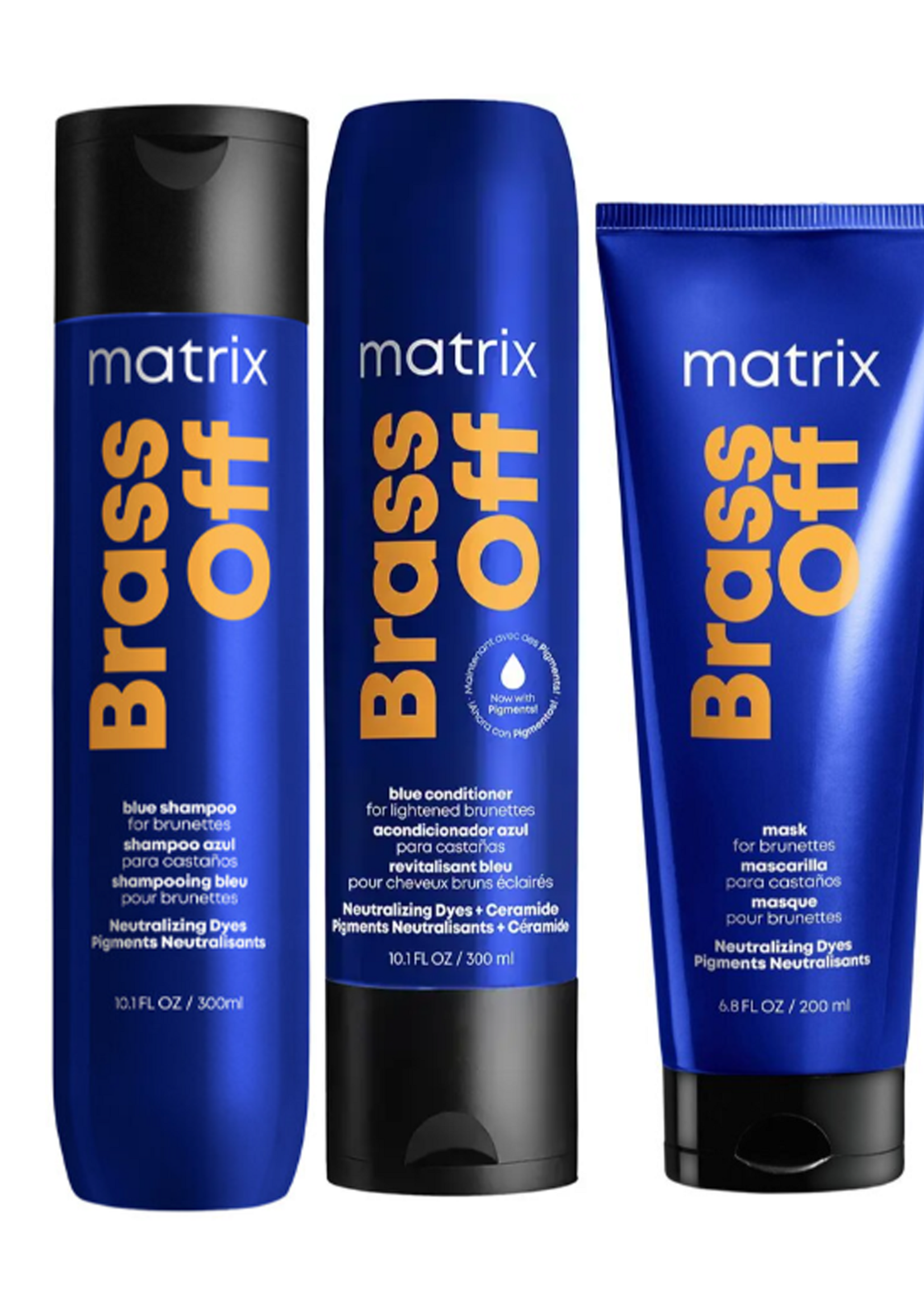 Matrix Matrix Total Results Brass Off Deluxe Set - 2x300+200ml