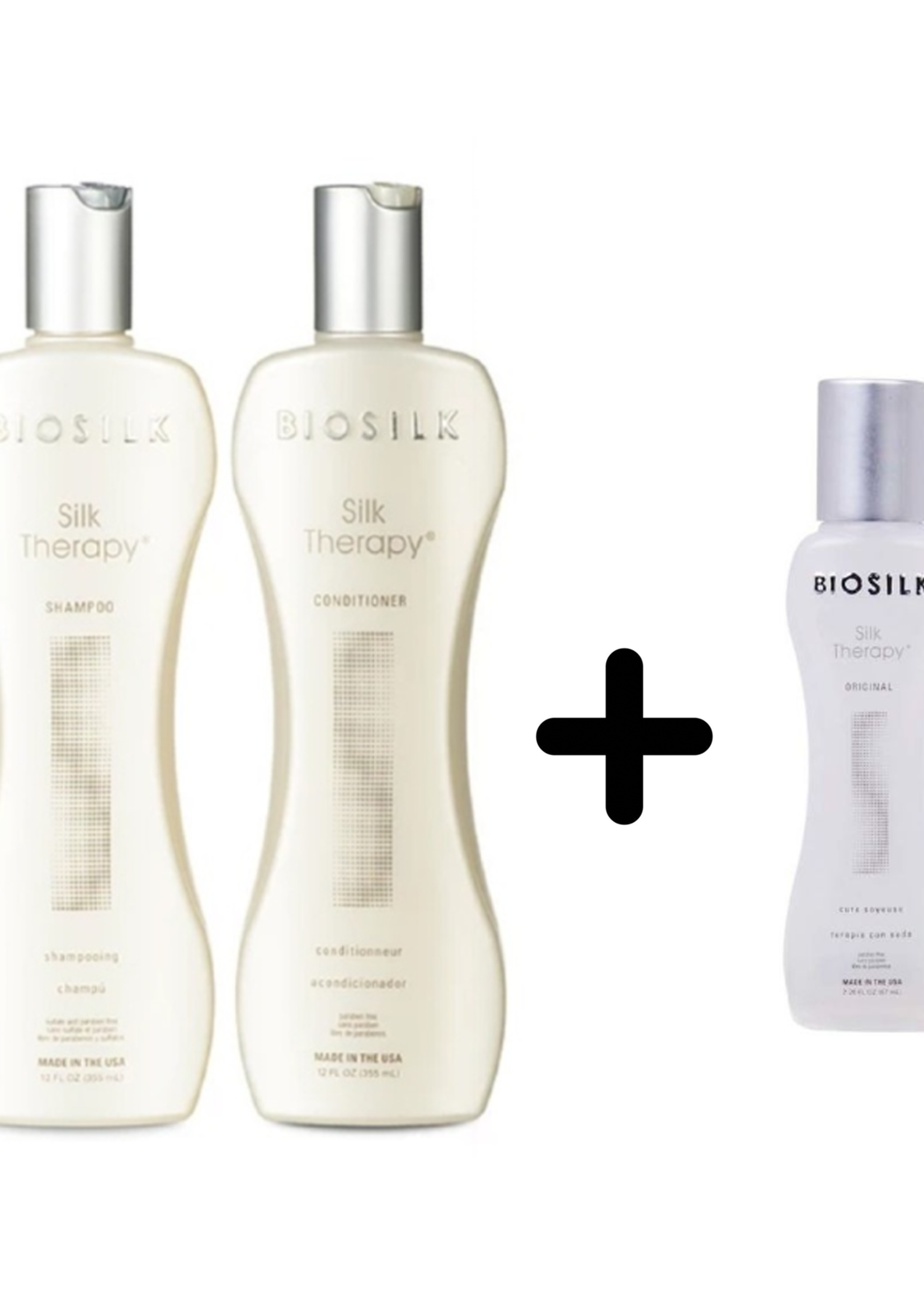 Biosilk BioSilk Silk Therapy Voordeelset - 2x355ml + Gratis 67ml