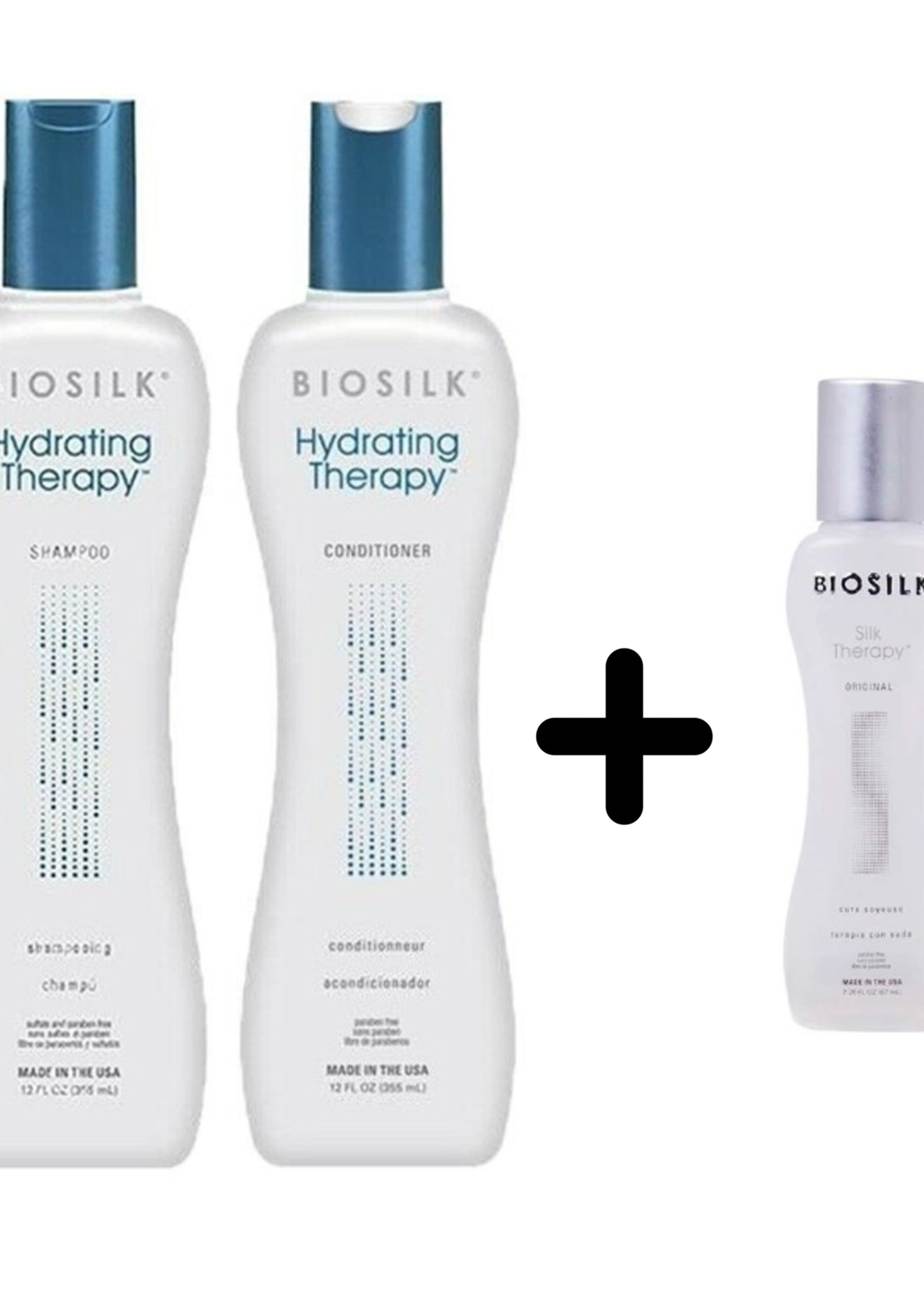 Biosilk BioSilk Hydrating Therapy Voordeelset - 2x355ml + Gratis 67ml