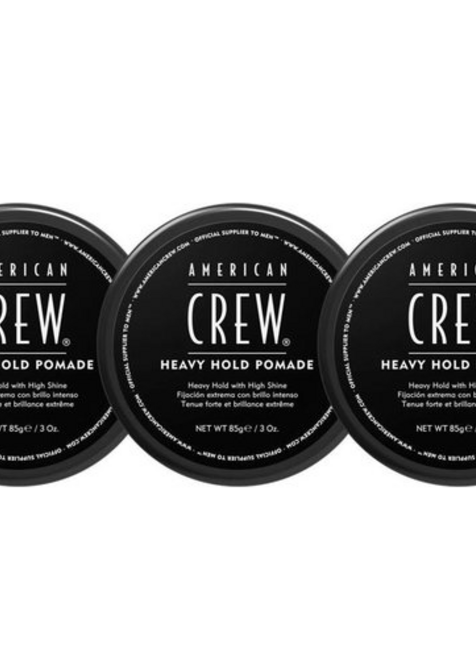 American Crew American Crew Heavy Hold Pomade Triple Set - 3x85gr.