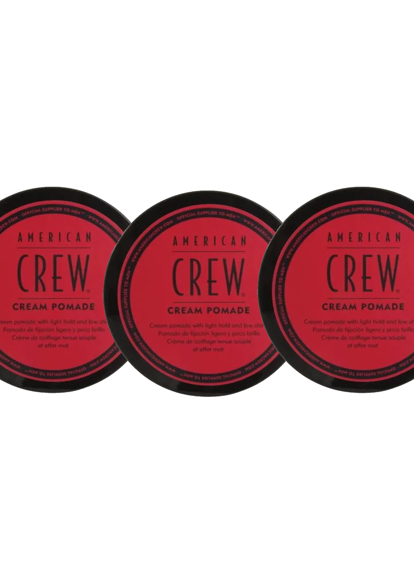 American Crew American Crew Cream Pomade Triple Set - 3x85gr.