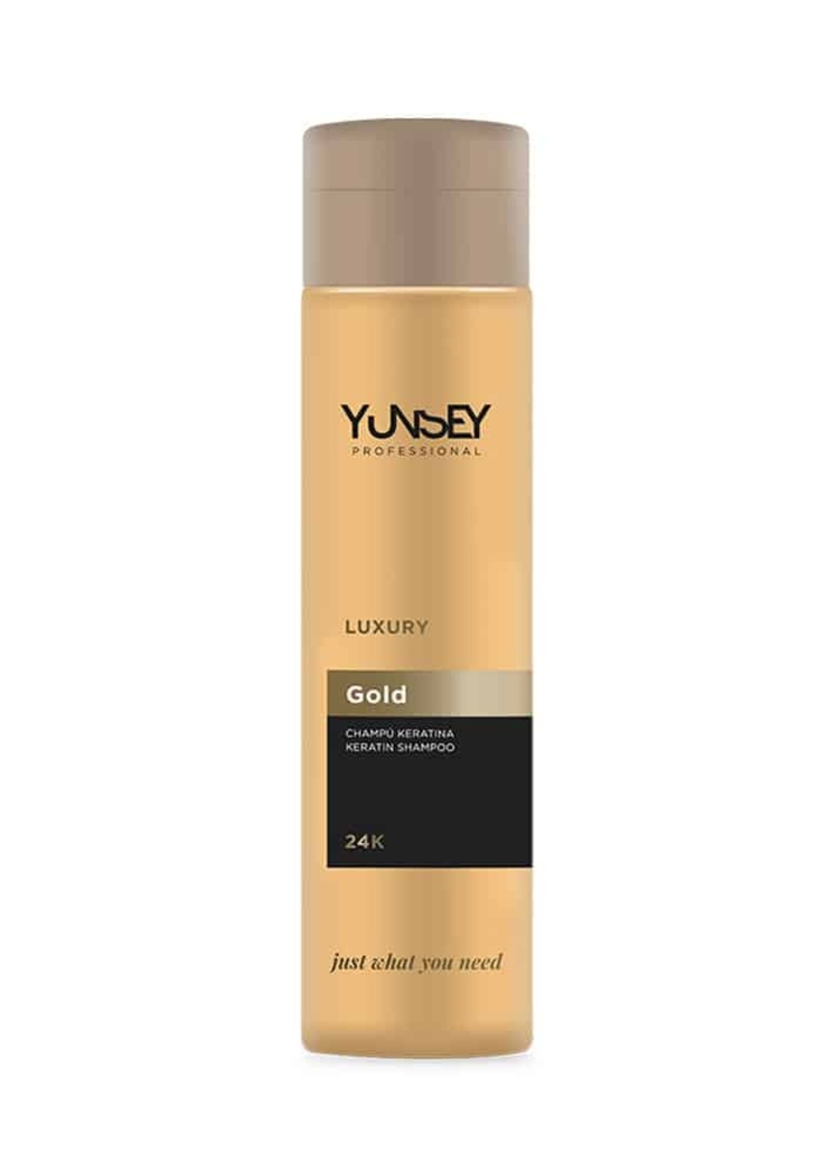 Yunsey Professional Yunsey 24K Gold Keratine Shampoo - 300ml