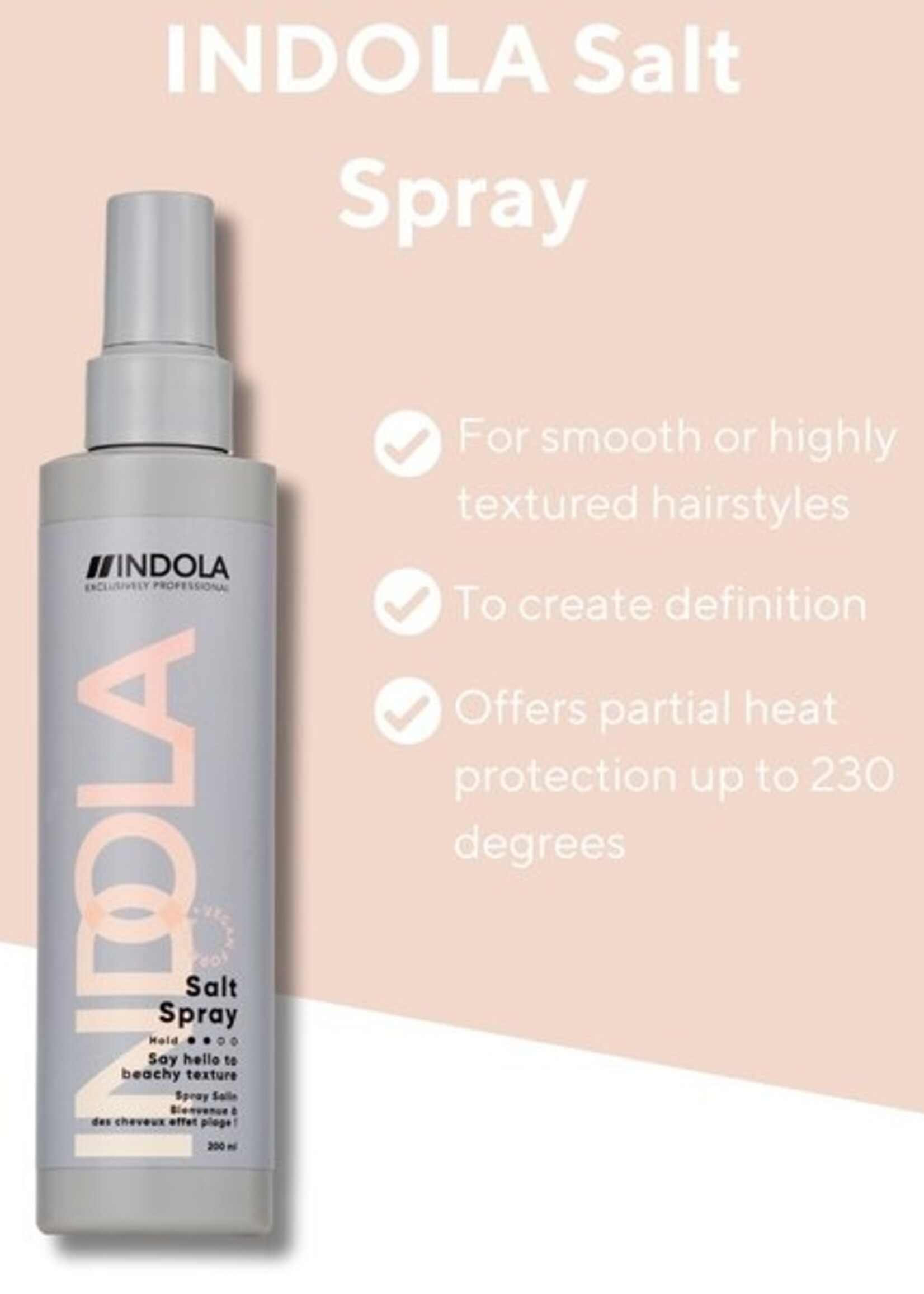 Indola Indola Texture Salt Spray - 200ml
