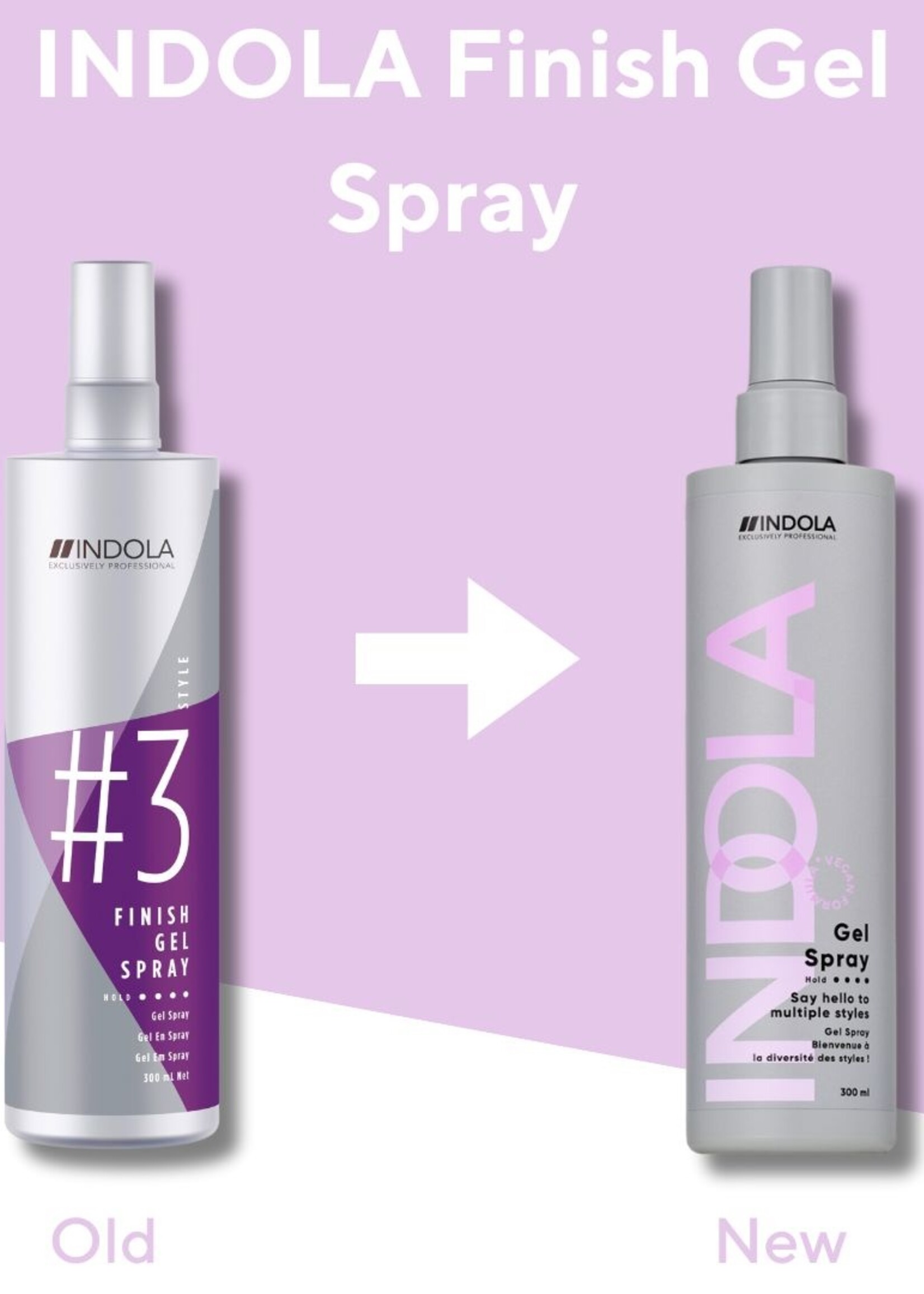 Indola Indola Finish Gel Spray - 300ml