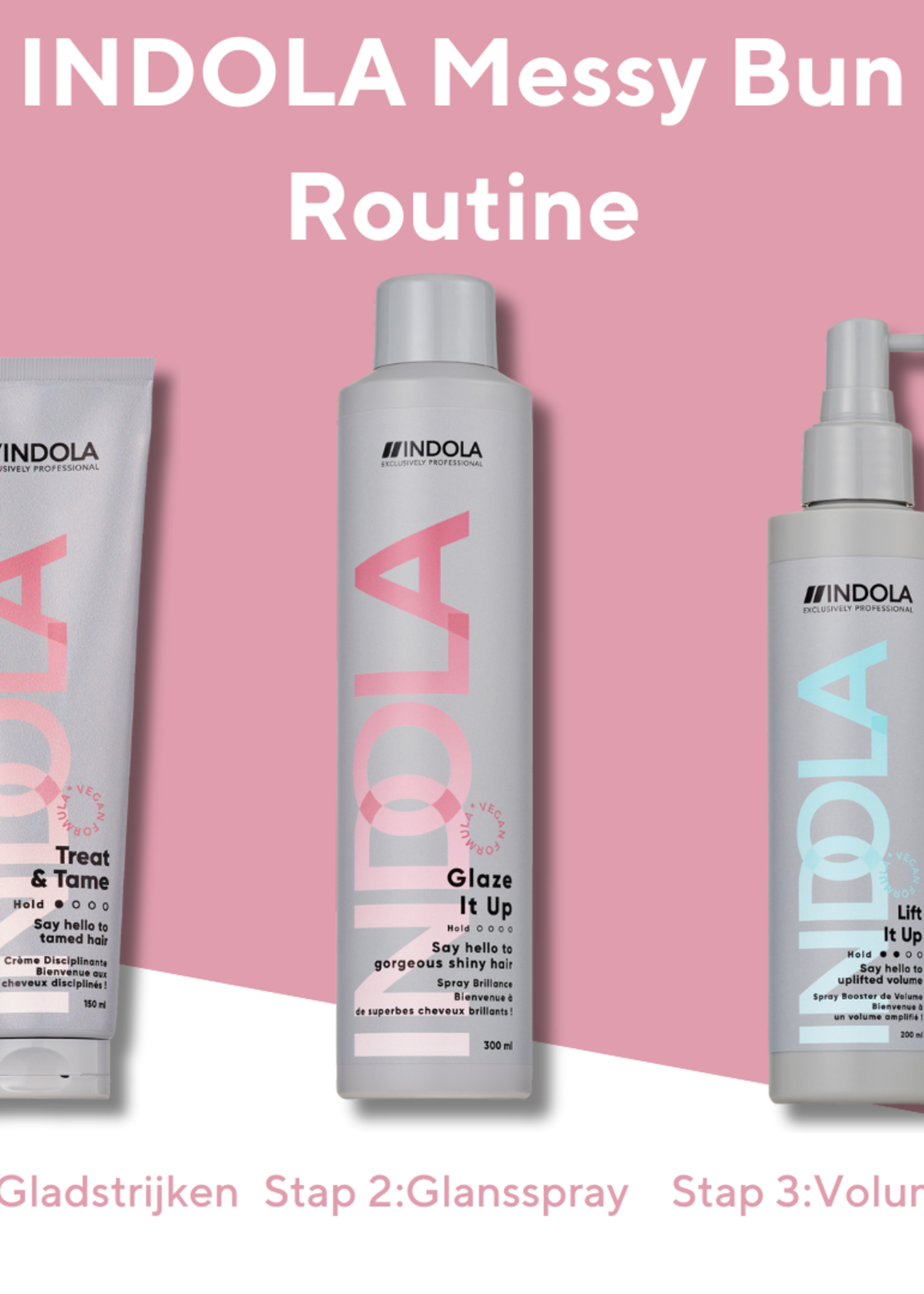 Indola Indola Smooth Glaze It Up Shine Spray - 300ml