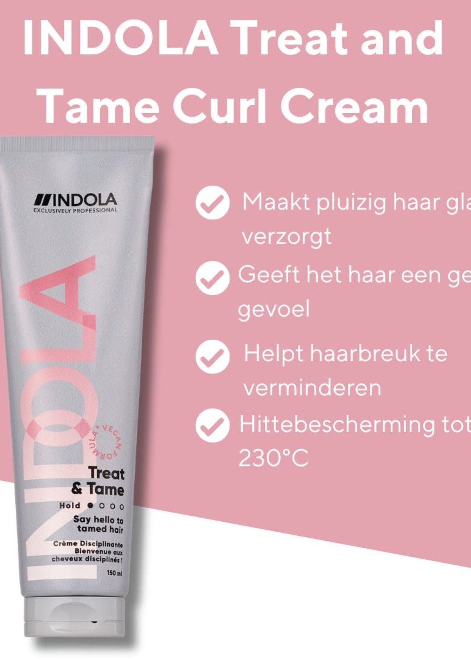 Indola Indola Smooth Treat & Tame Curl Cream - 150ml