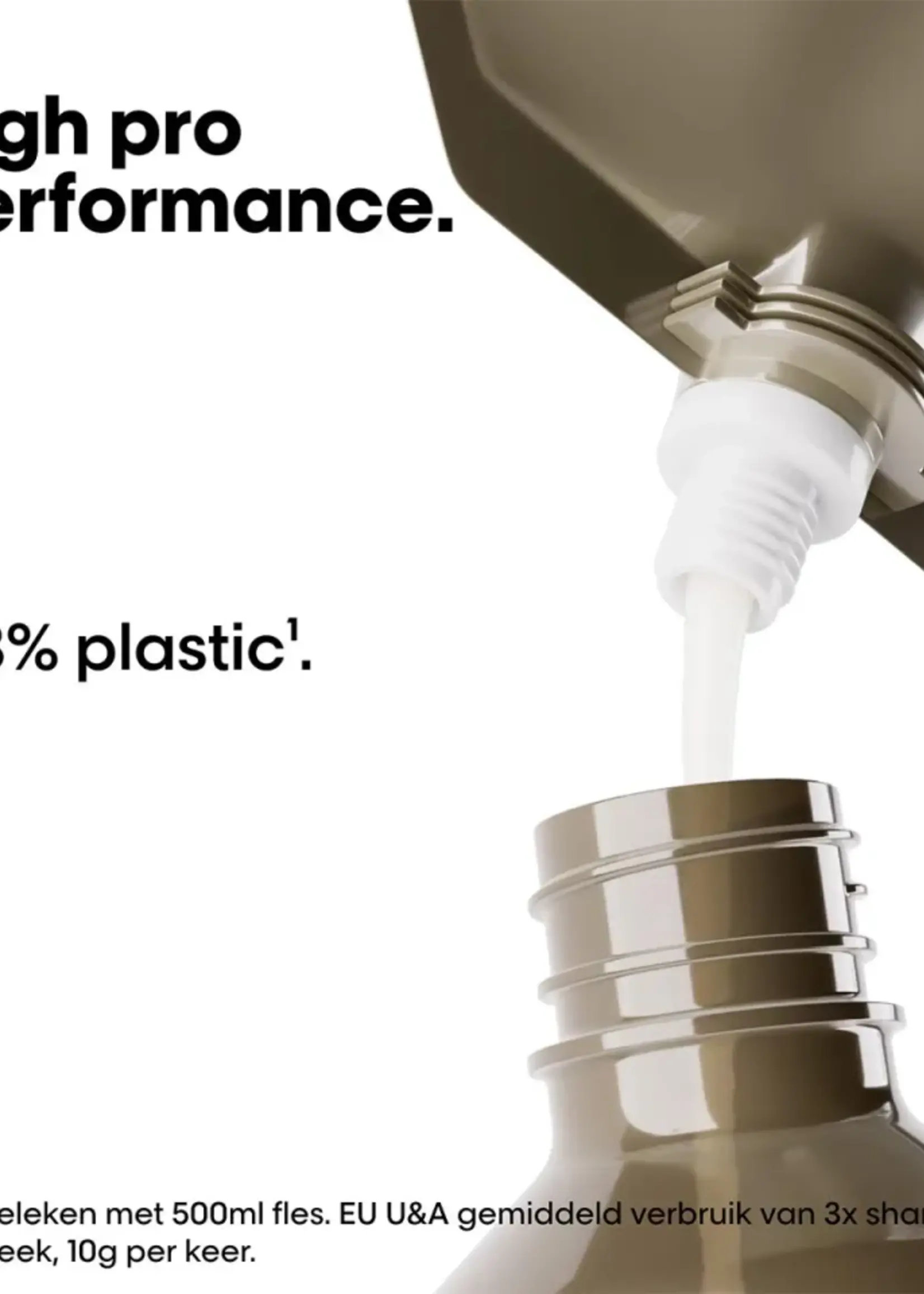 L'Oreal Professionnel L'Oreal SE Absolut Repair Molecular Shampoo Refill - 500ml