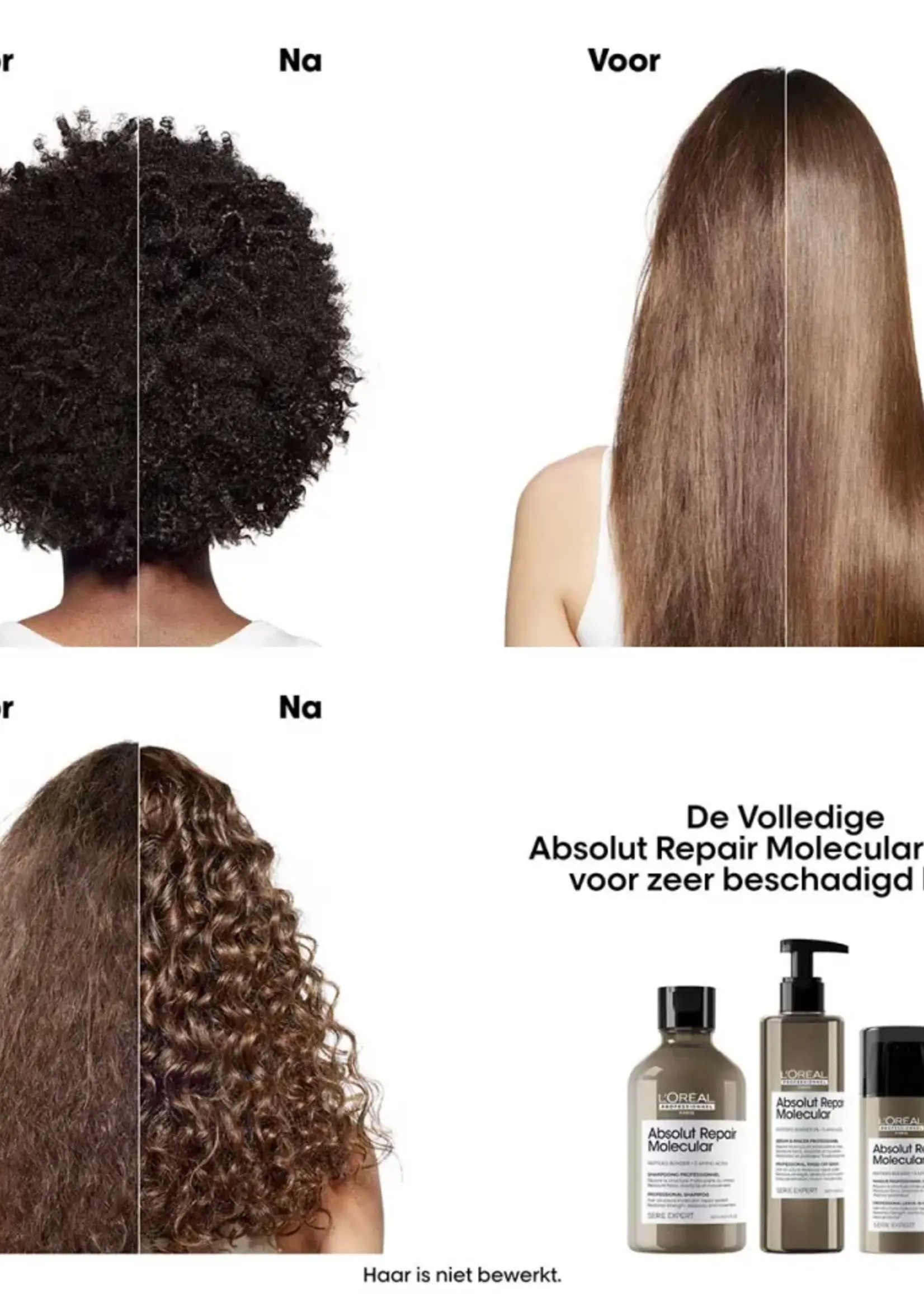 L'Oreal Professionnel L'Oreal SE Absolut Repair Molecular Shampoo Refill - 500ml