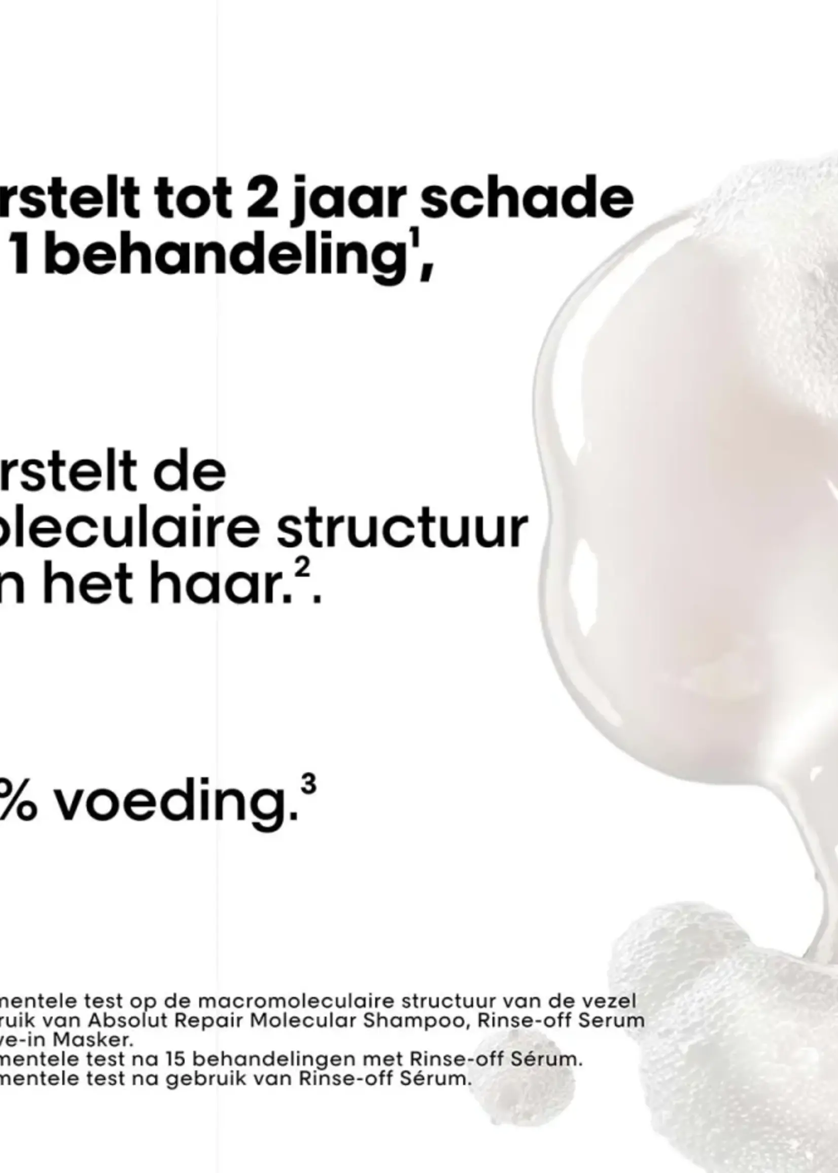 L'Oreal Professionnel L'Oreal SE Absolut Repair Molecular Shampoo Refill - 500ml