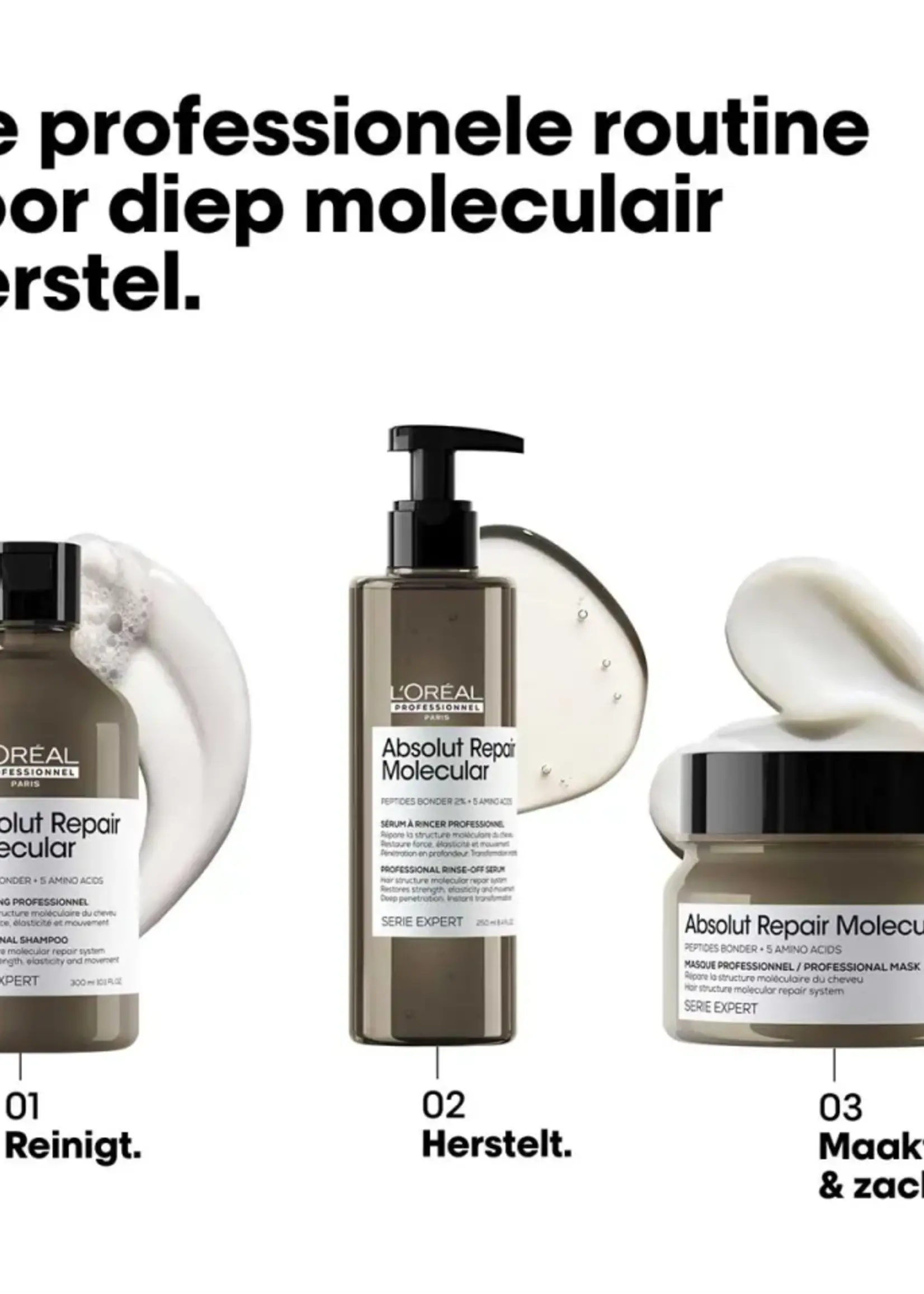 L'Oreal Professionnel L'Oreal Absolut Repair Molecular Duo Set - 300+250ml