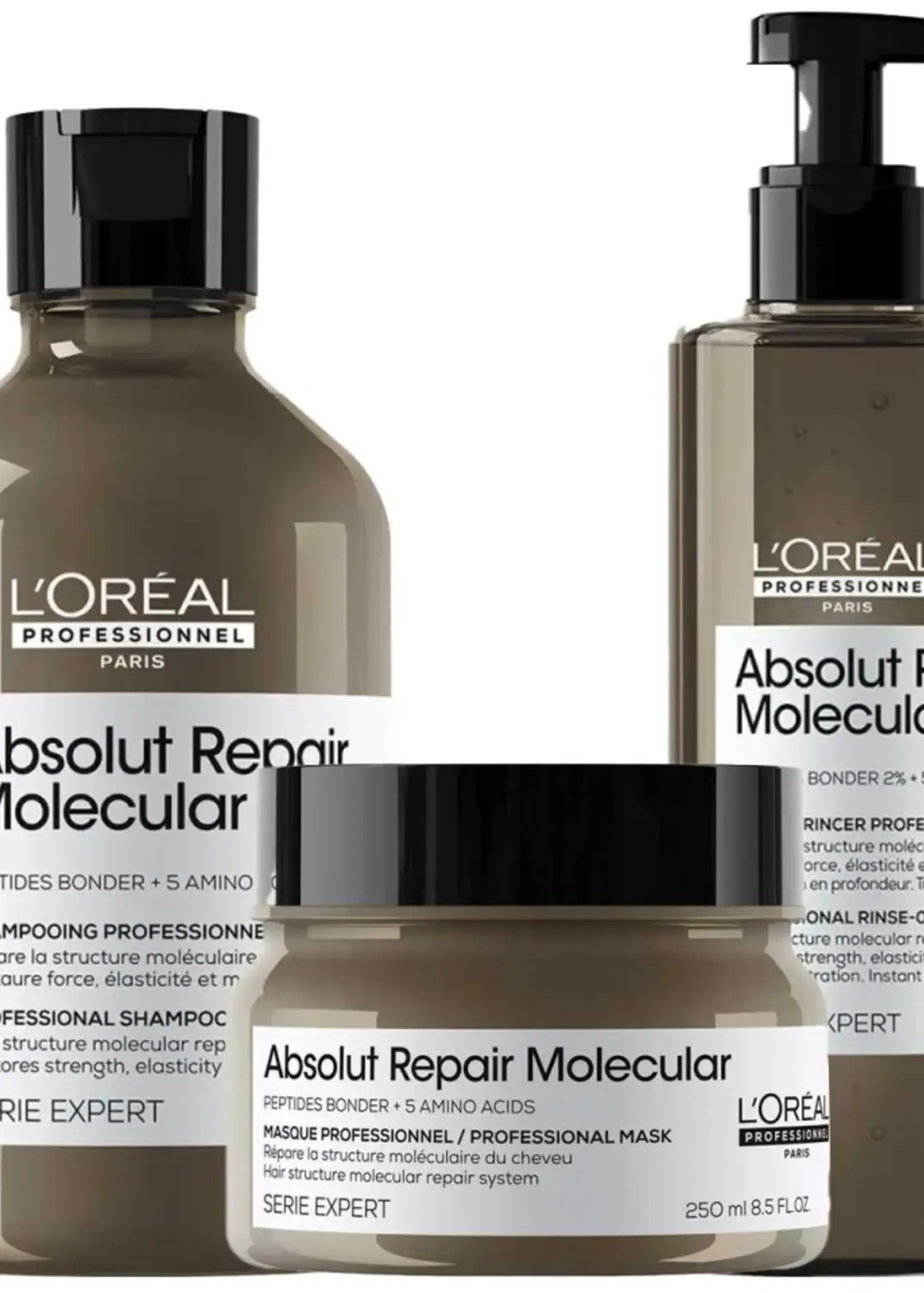 L'Oreal Professionnel L'Oreal Absolut Repair Molecular Voordeelset - 300+250+250ml