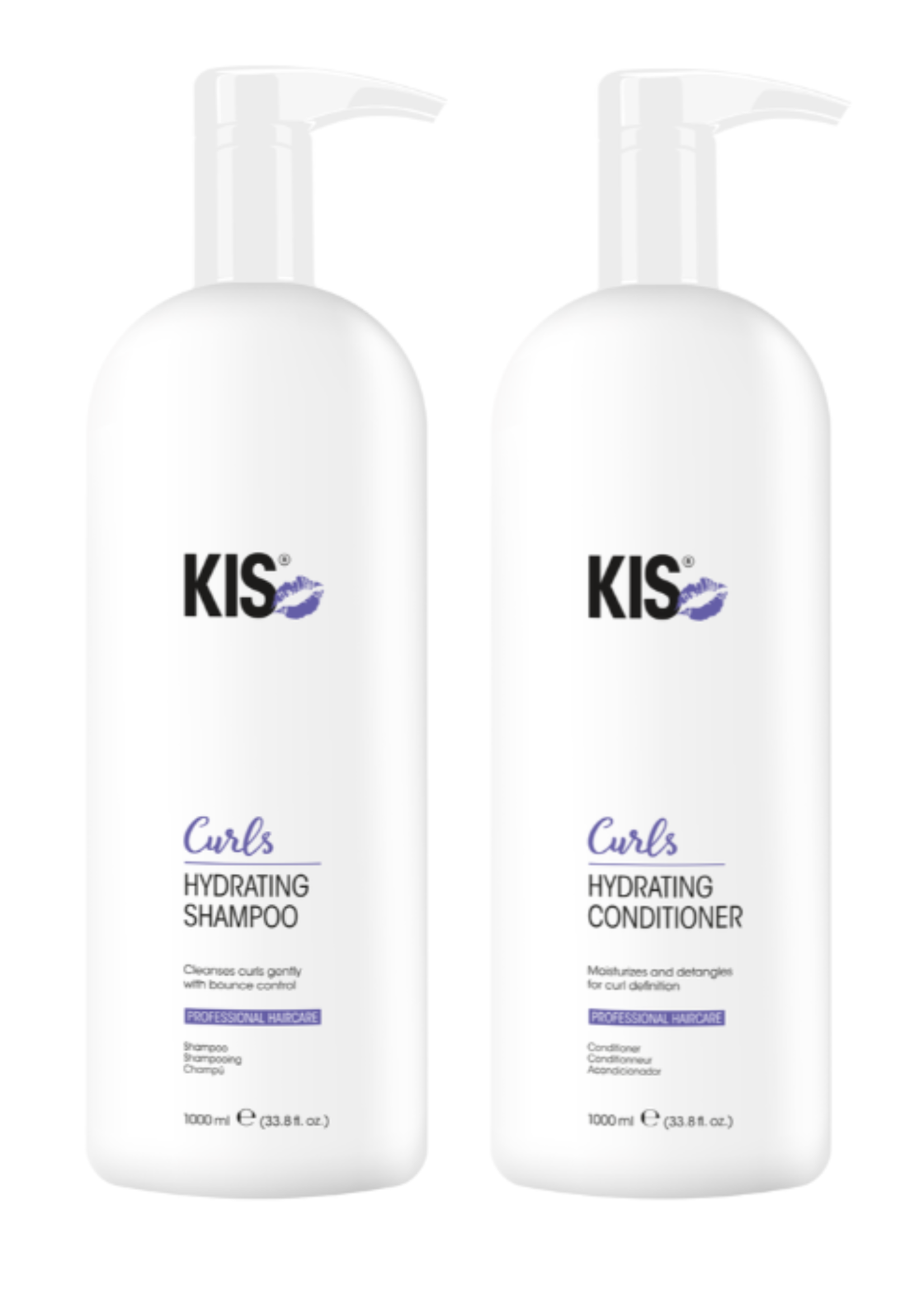 KIS KIS Curls Hydrating Liter Set - 2x1000ml
