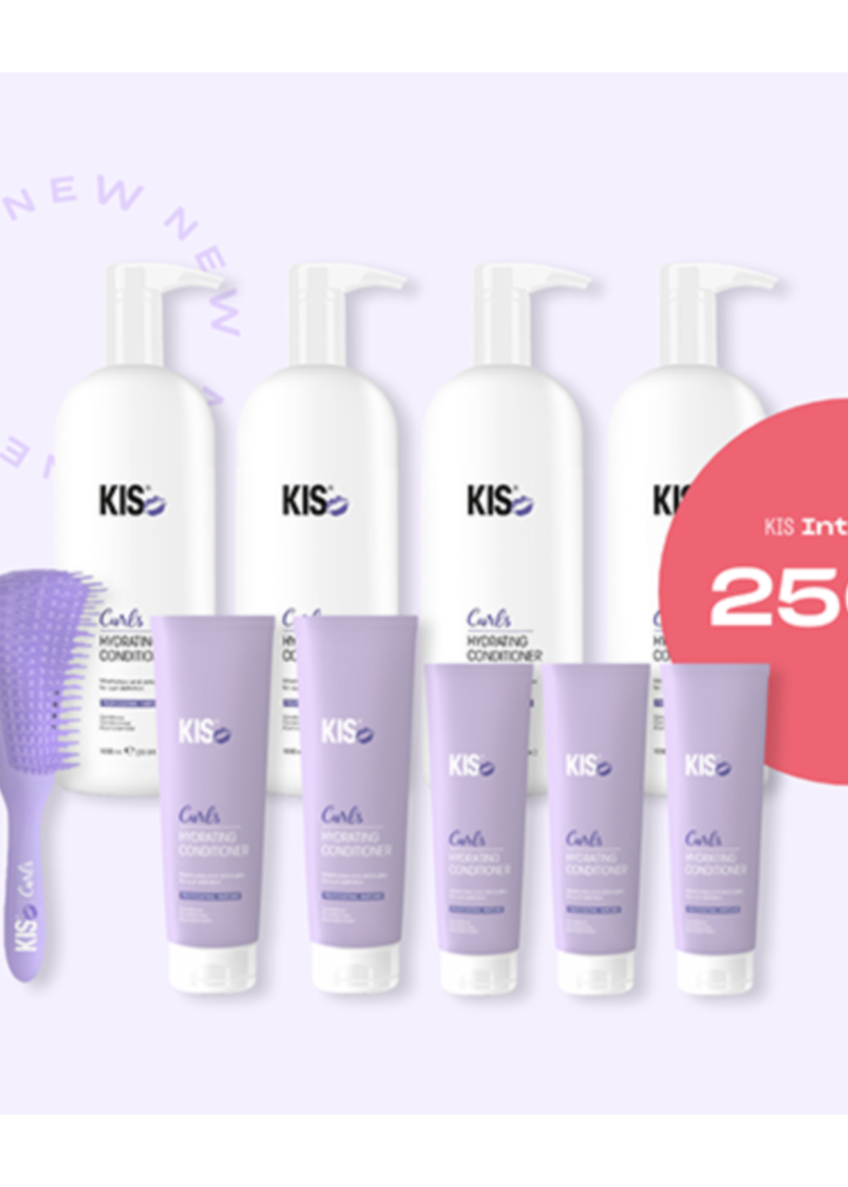 KIS KIS Curls Display Intro Set