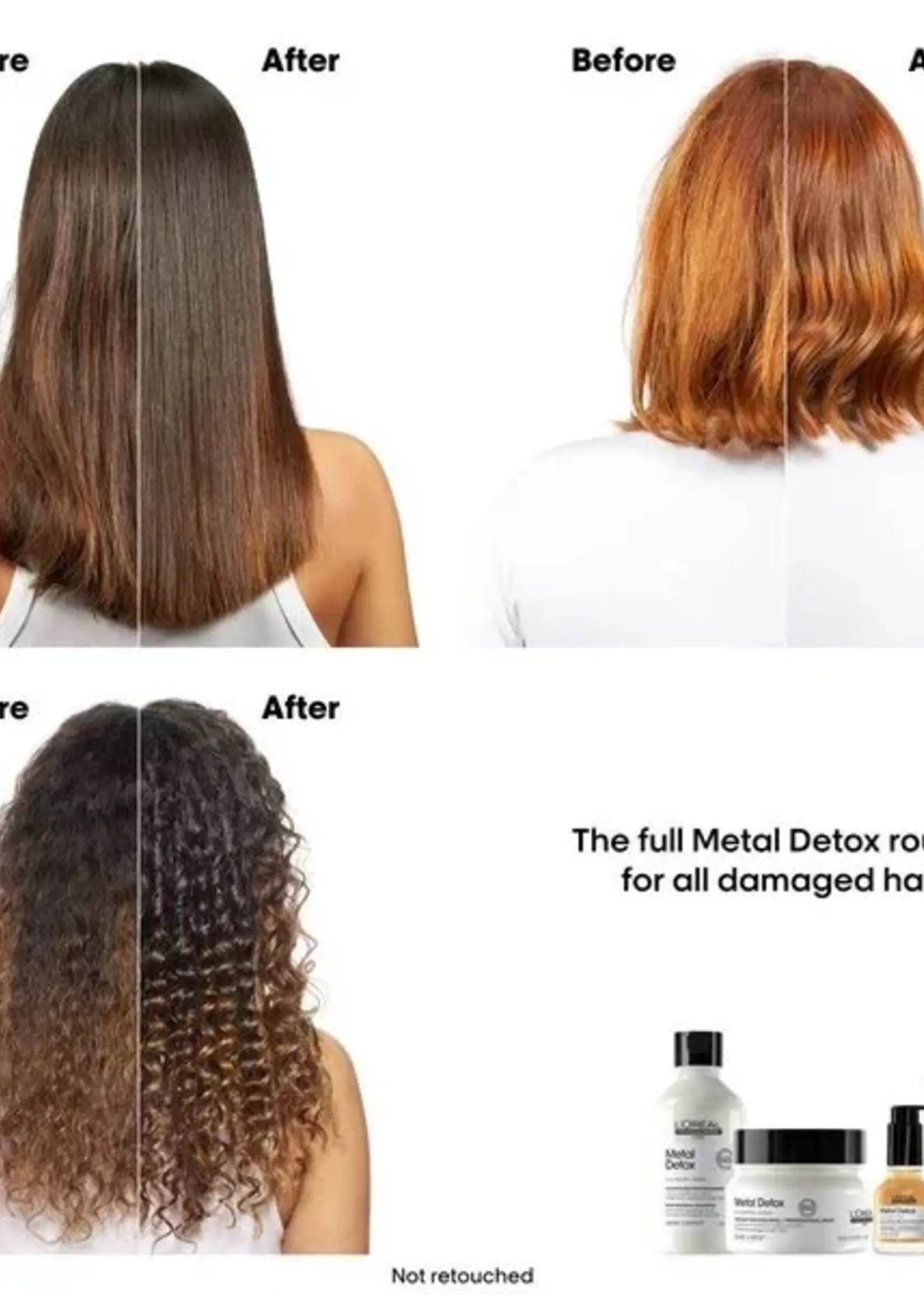 L'Oreal Professionnel L'Oreal Metal Detox Trio Geschenkset - 300+250+50ml