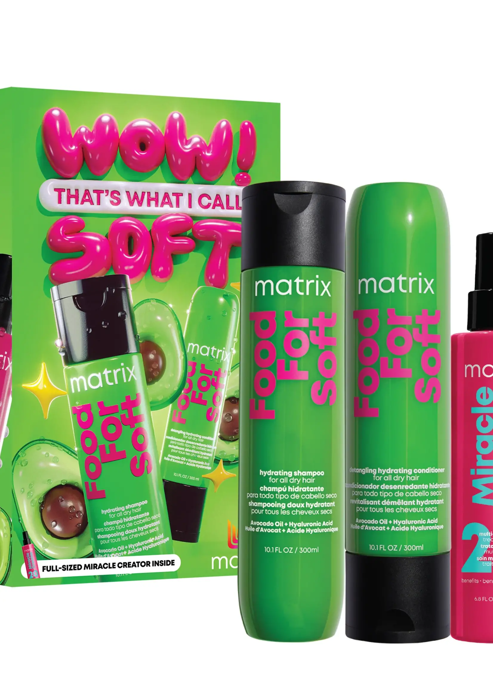 Matrix Matrix Food For Soft X-Mas Box Giftset 300+300+190ml