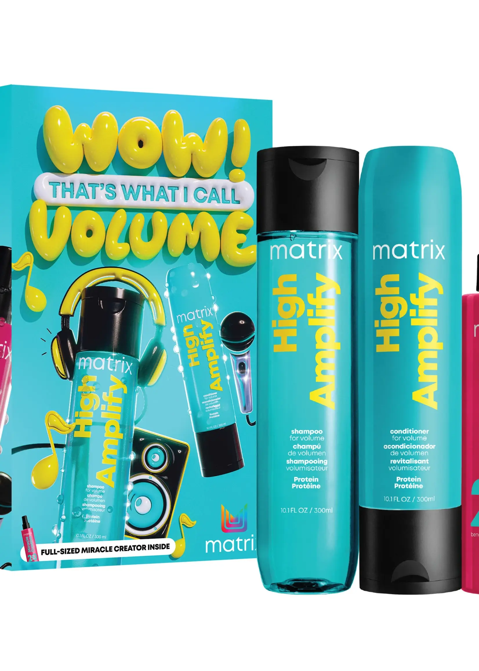 Matrix Matrix High Amplify X-Mas Box Giftset - 300+300+190ml