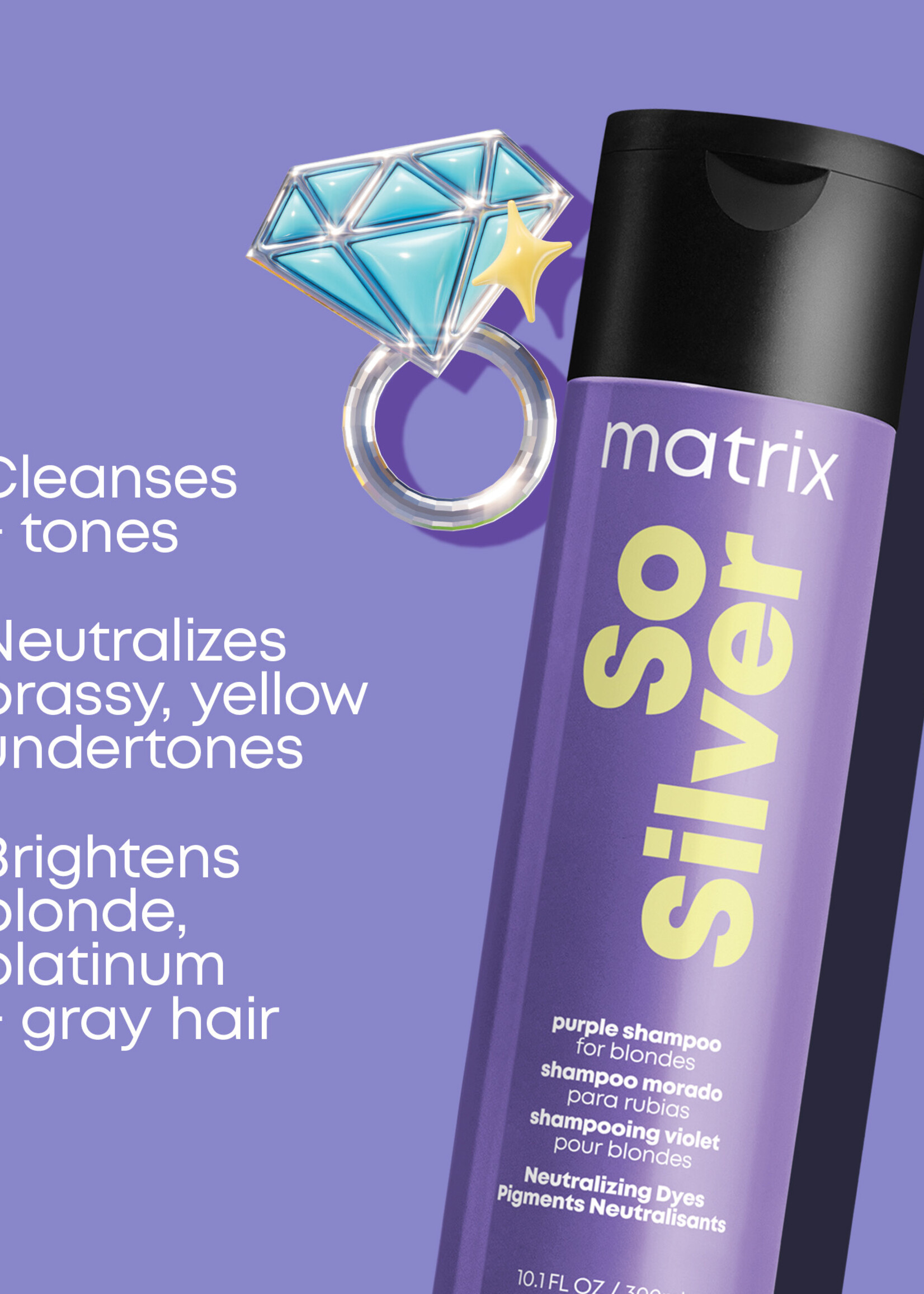 Matrix Matrix So Silver X-Mas Box Giftset - 300+300+190ml