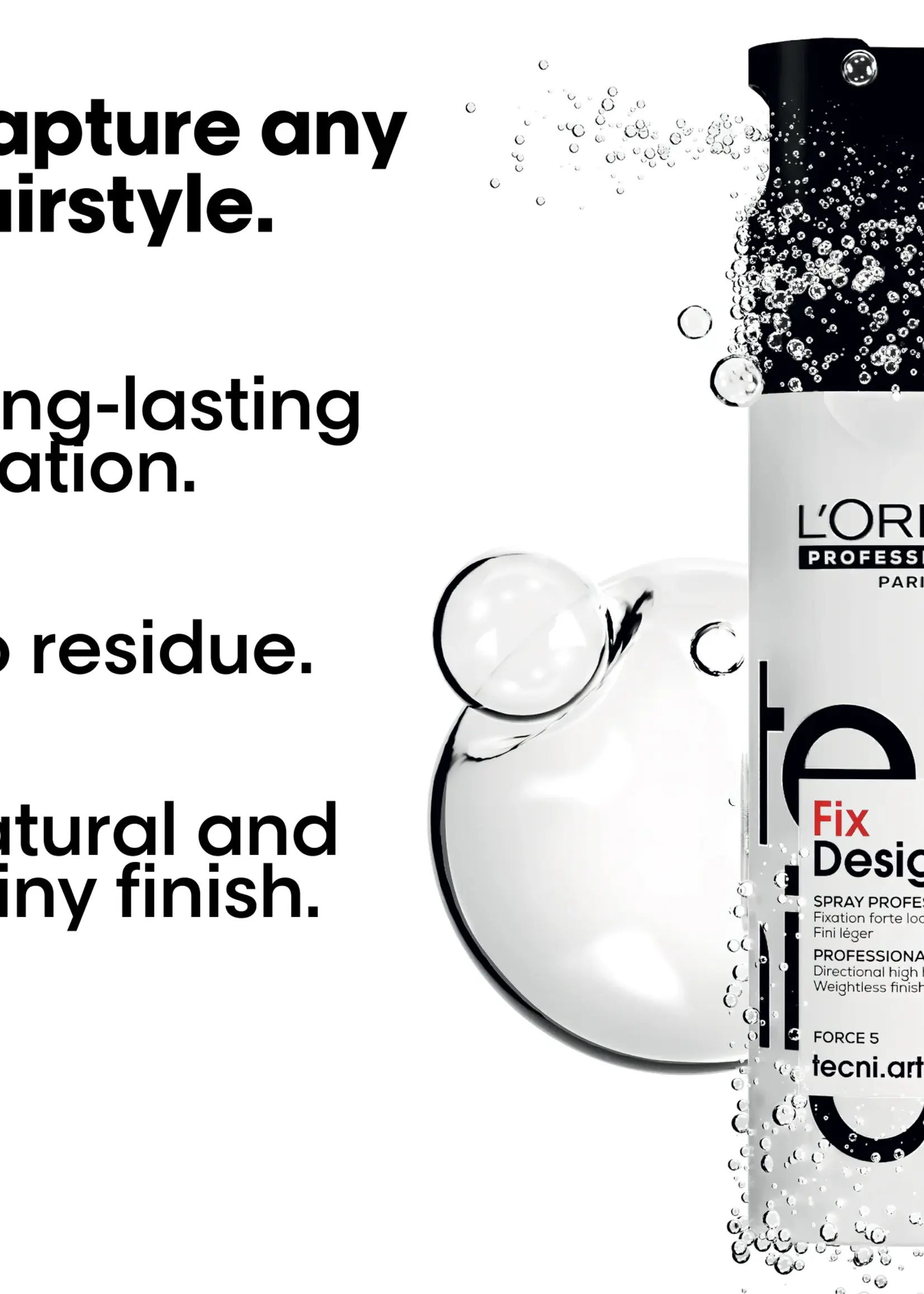 L'Oreal Professionnel L'Oreal TecniArt Fix Design Spray Fixation