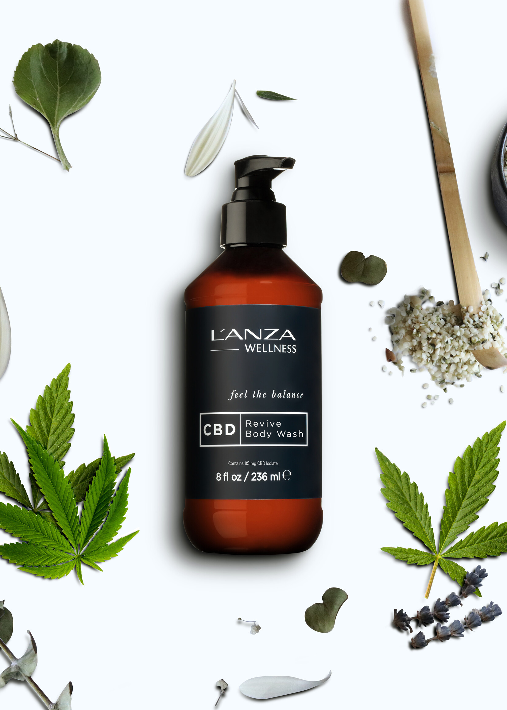 L'ANZA L'ANZA Healing CBD Wellness CBD Revive Body Wash - 236ml