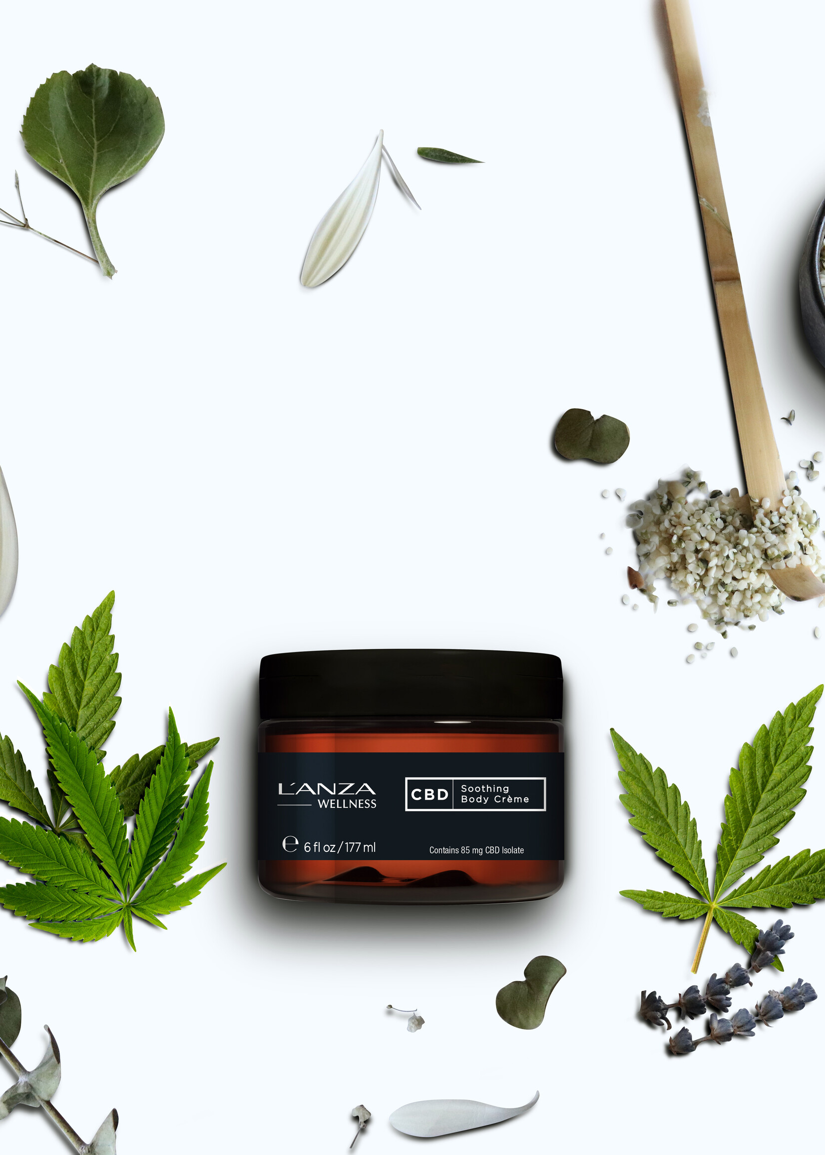 L'ANZA L'ANZA Healing CBD Wellness CBD Soothing Body Créme - 177ml