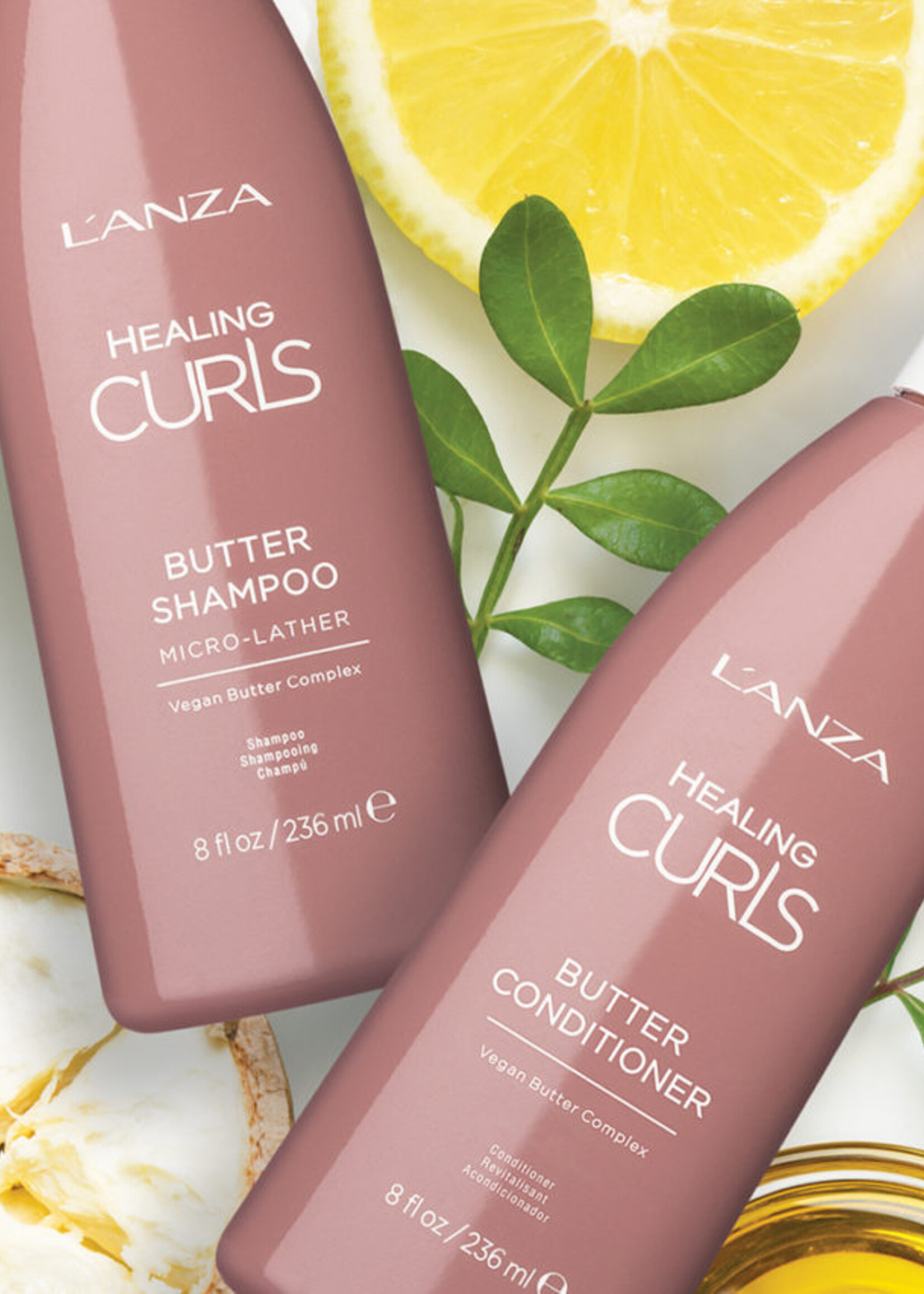 L'ANZA  L'ANZA Healing Curls Styling Set - 200+177+125ml