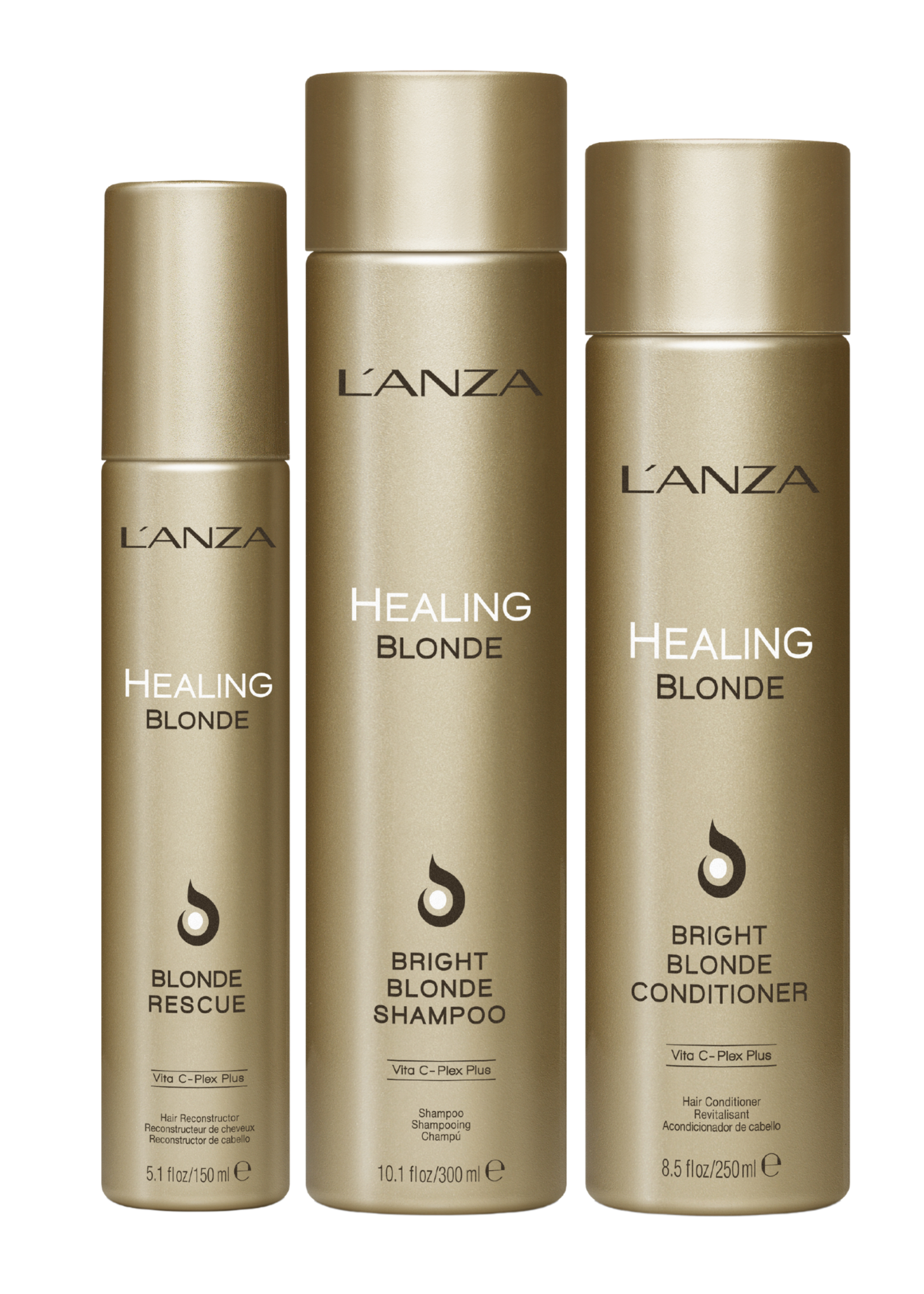 L'ANZA L'ANZA Healing Blonde Triple Set - 300+250+150ml