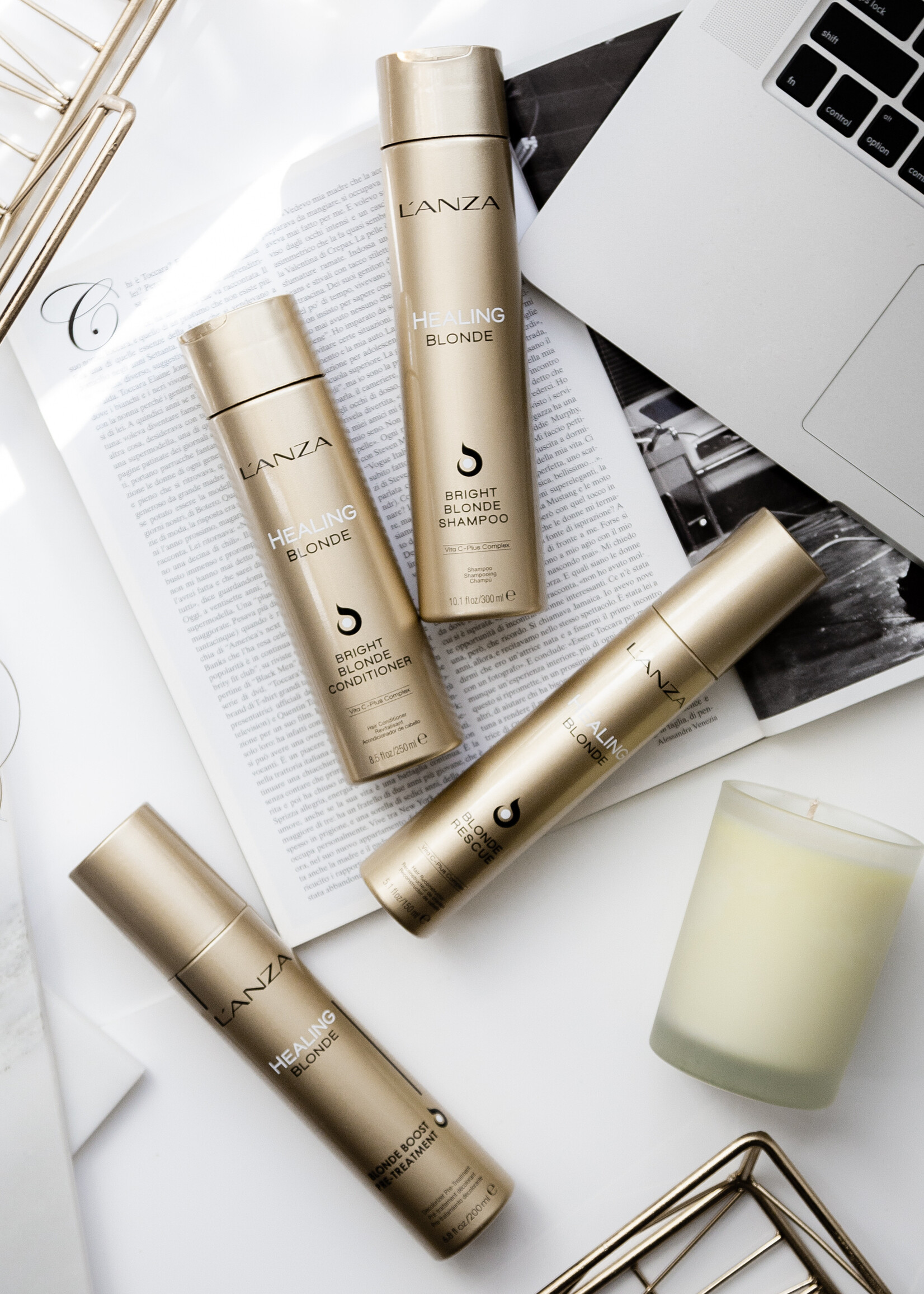 L'ANZA L'ANZA Healing Blonde Triple Set - 300+250+150ml